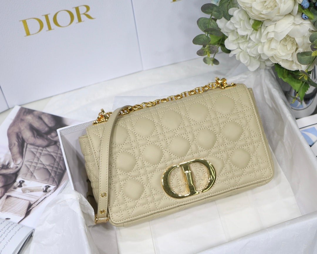 Christian Dior Beige Caro Bag 26cm