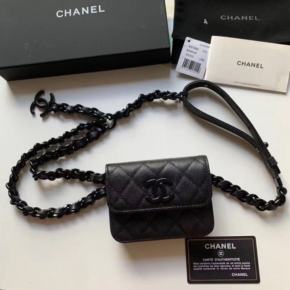 Chanel Classic Flap Bag 13cm Black