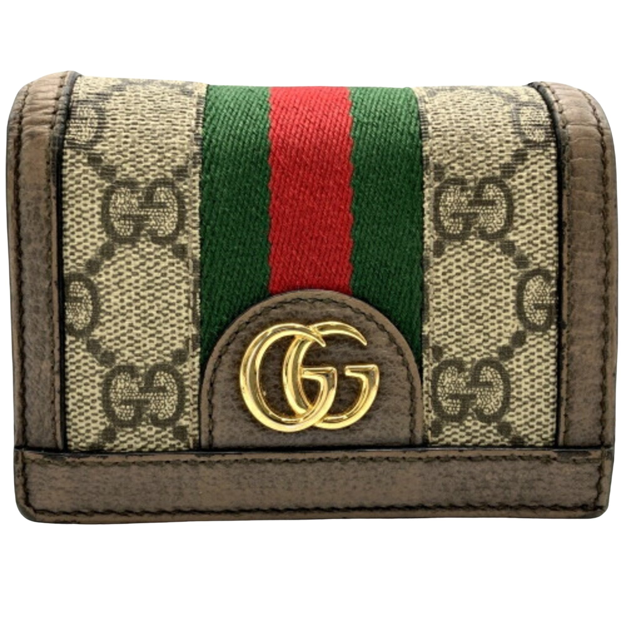 GUCCI Wallet, Gucci Ophidia GG Supreme Sherry Line Bifold Wallet
