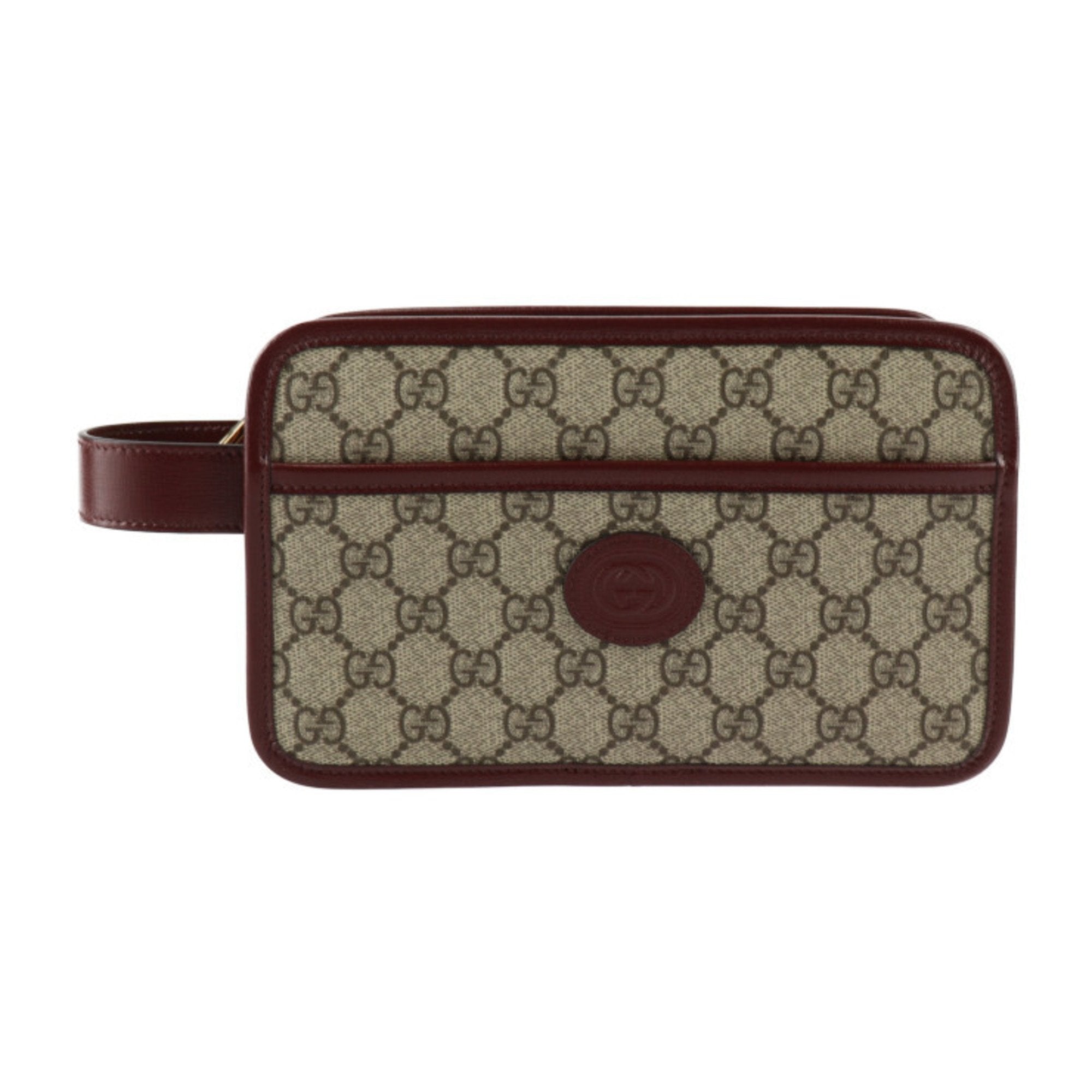 GUCCI GG Supreme Clutch Bag