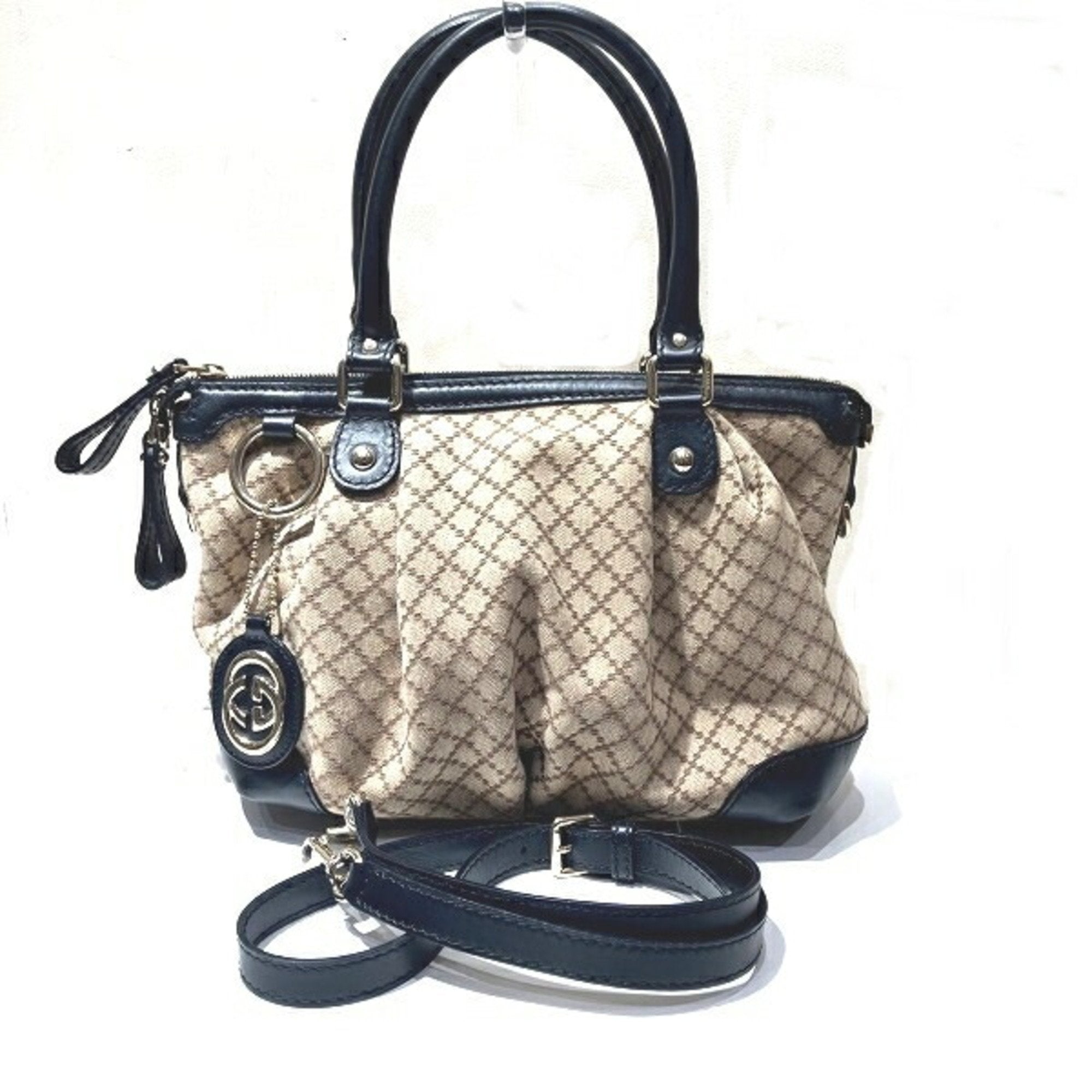 GUCCI Diamante Handbag
