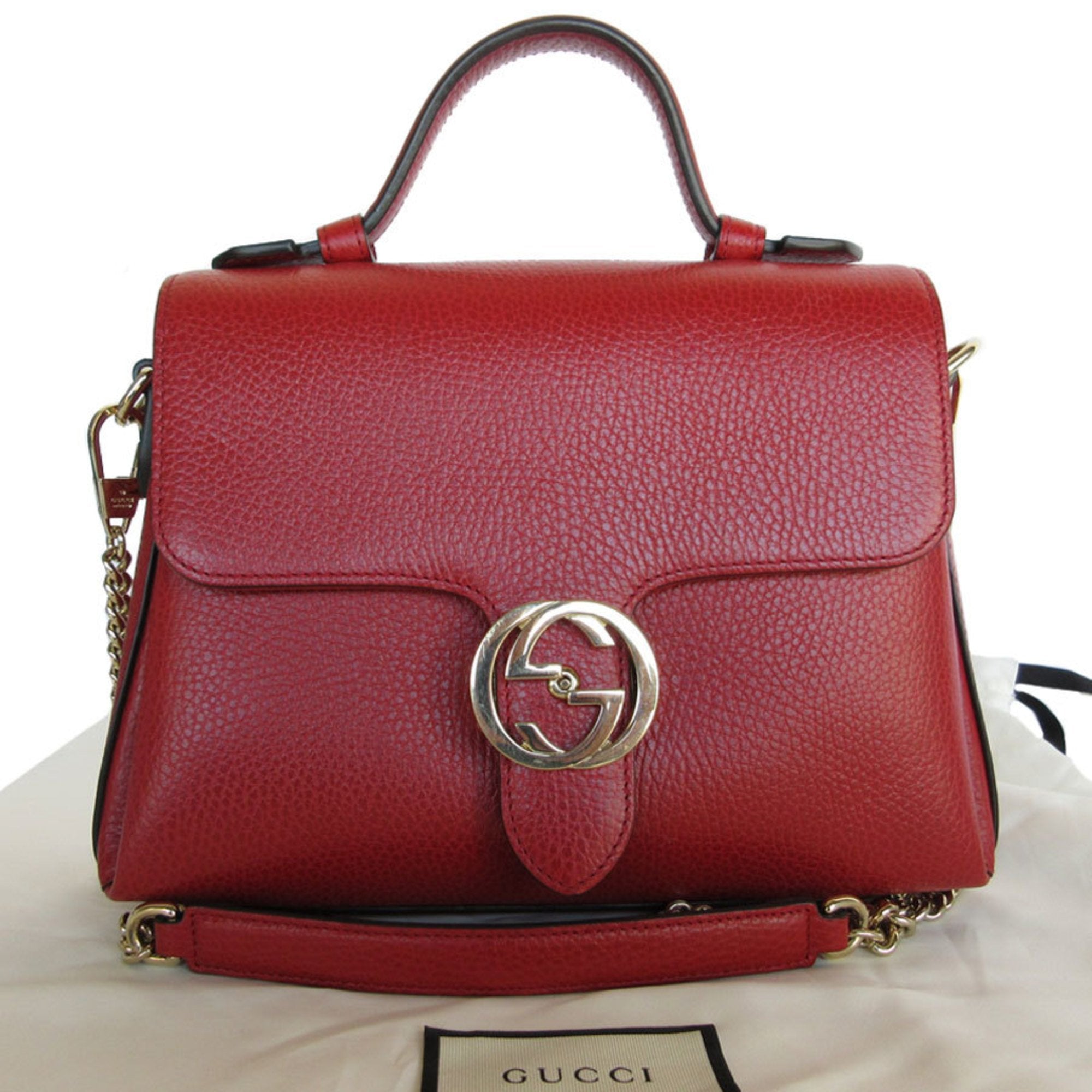 GUCCI Interlocking G Shoulder Bag