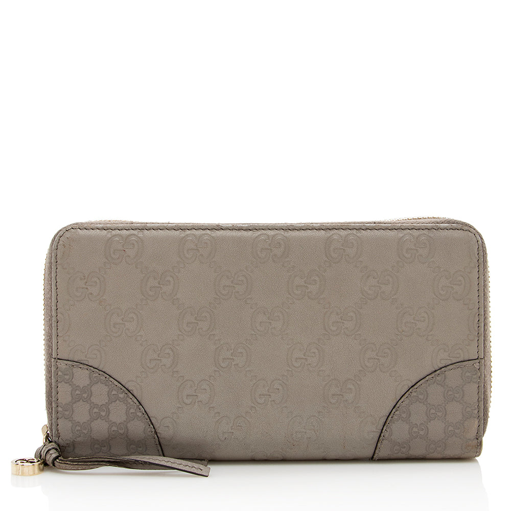 Gucci Guccissima Leather Zip Around Wallet FINAL SALE