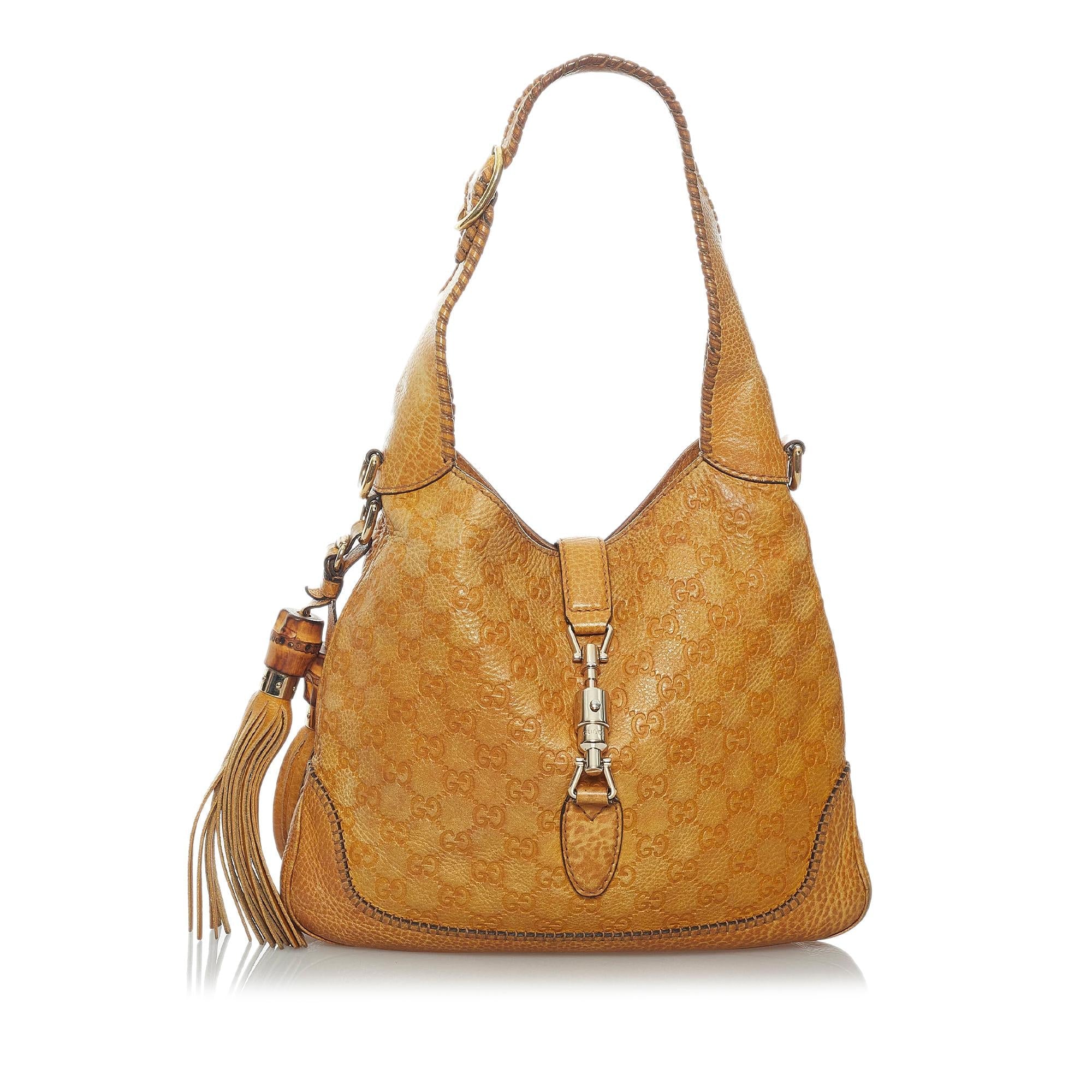 Gucci Guccissima New Jackie Satchel