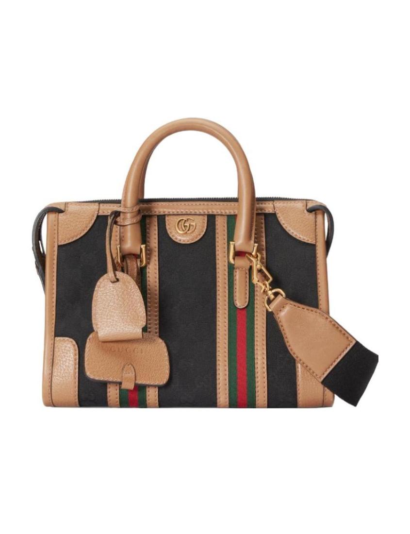 Gucci Bauletto GG Canvas Top Handle Bag Handle Bags