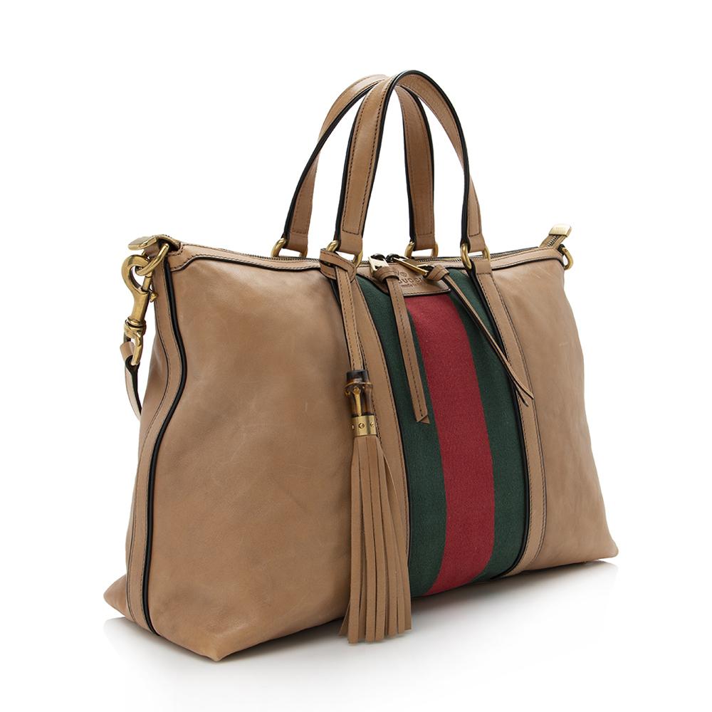 Gucci Leather Rania Tote SHF14458