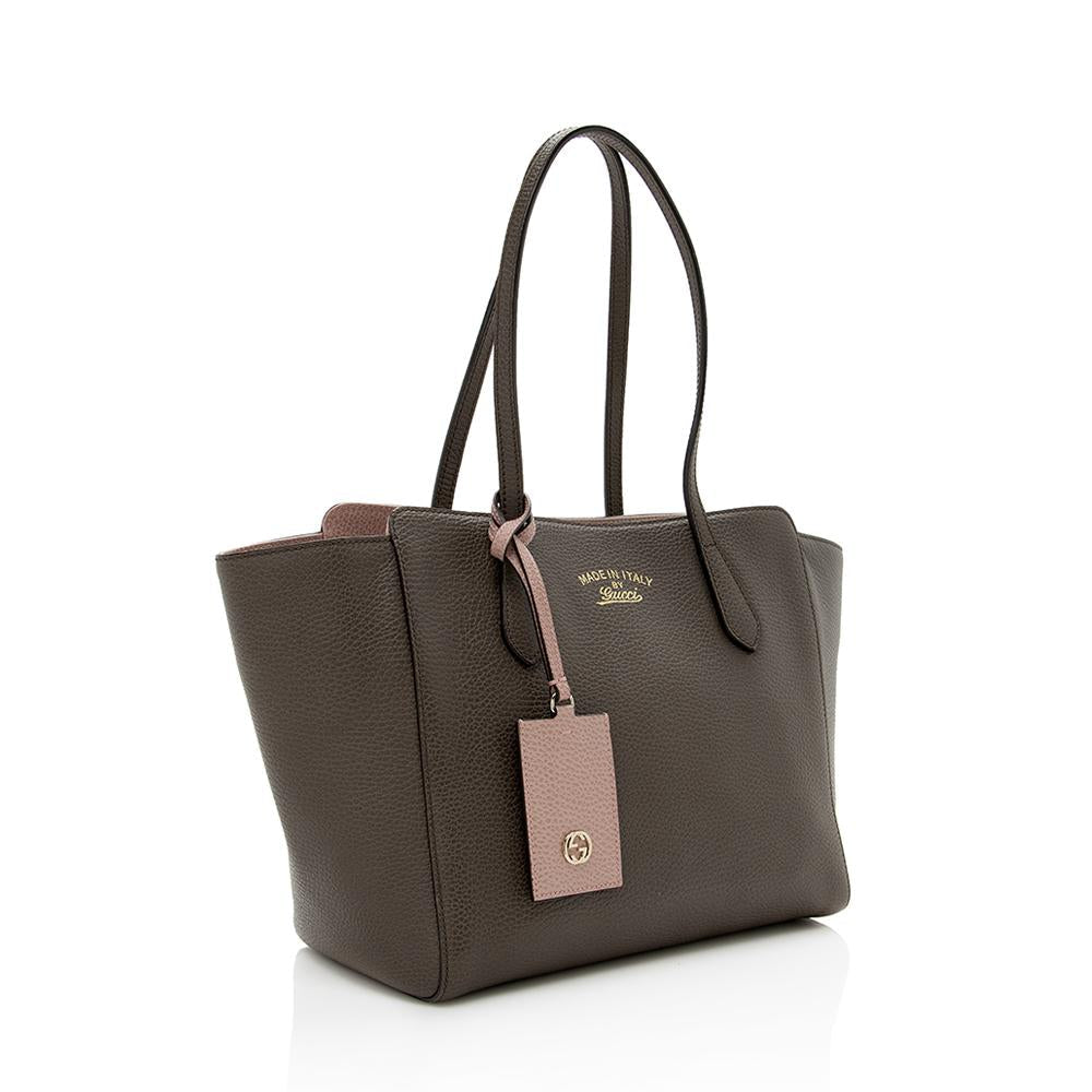 Gucci Leather Swing Small Tote SHF14037