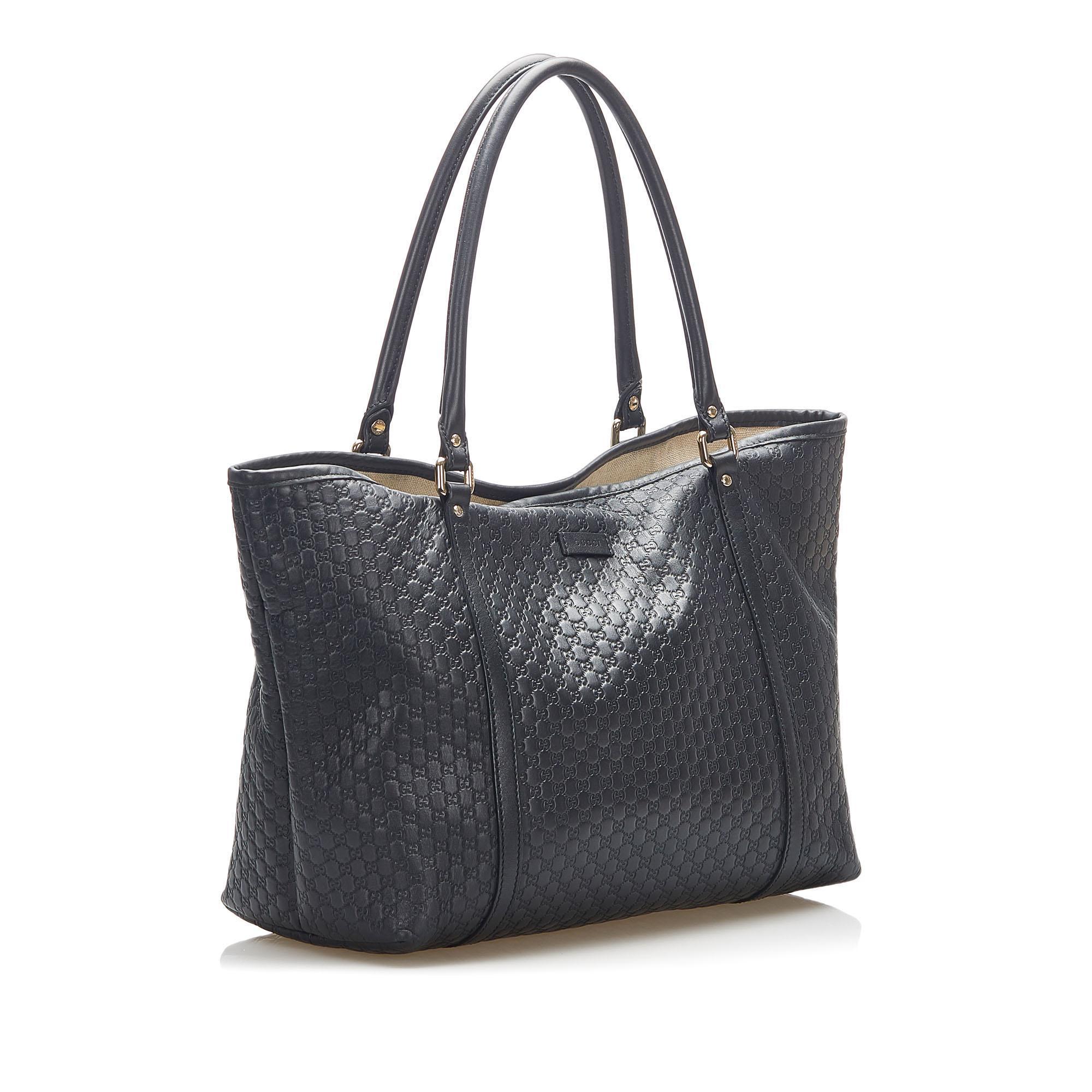 Gucci Microguccissima Leather Tote Bag SHG16734