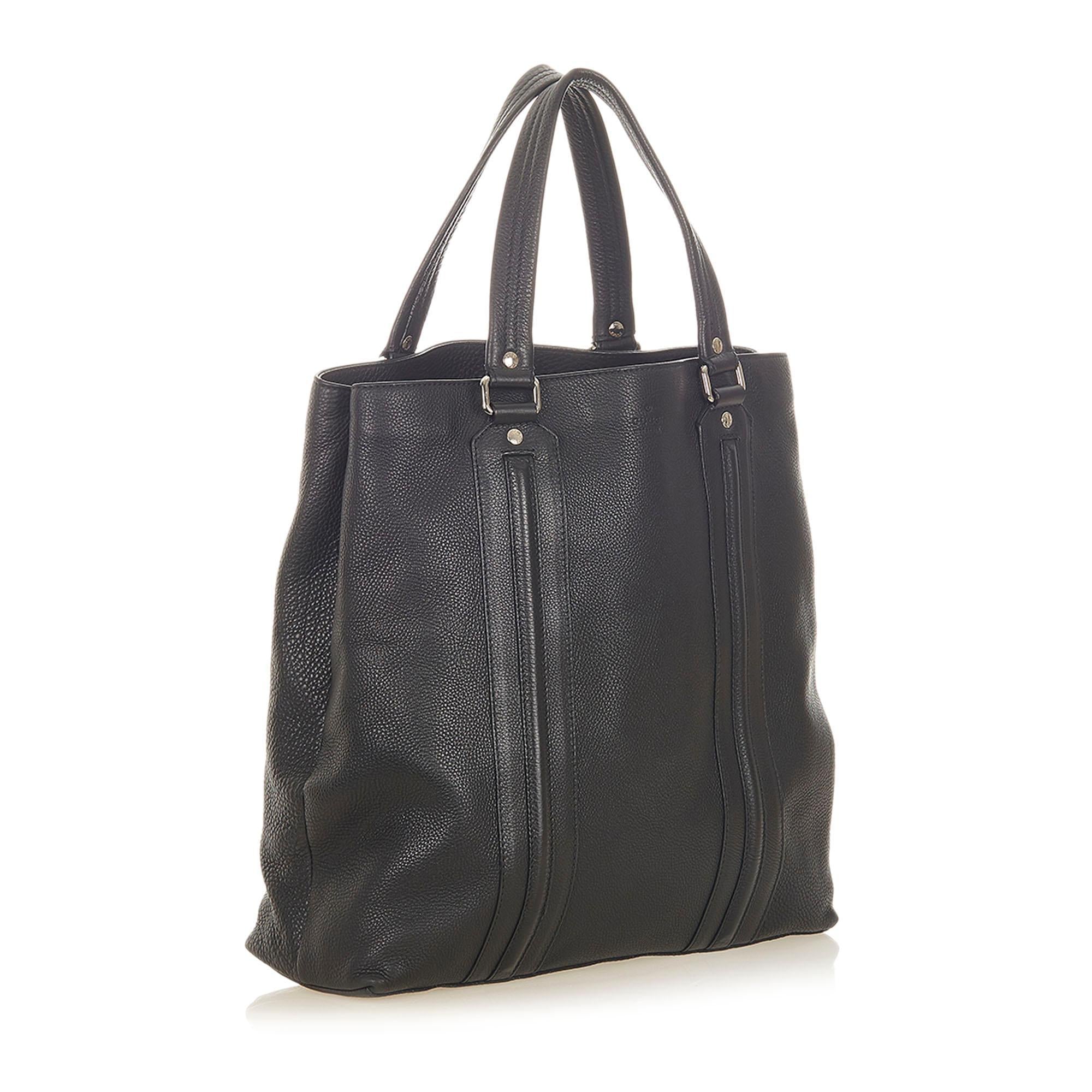Gucci Leather Tote Bag SHG19028