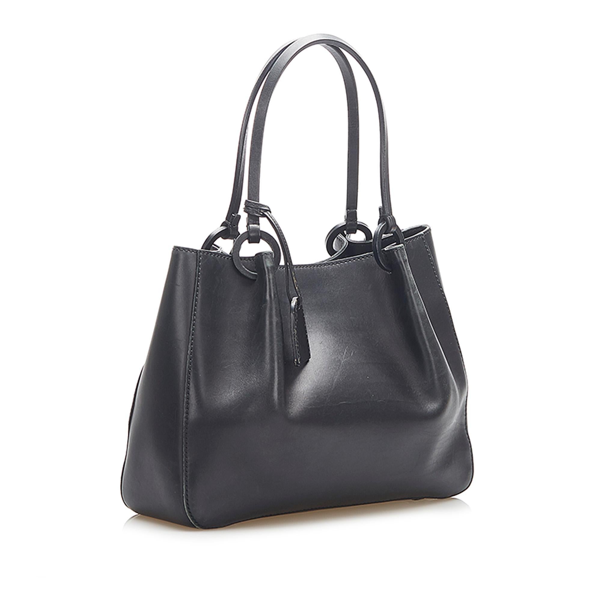 Gucci Leather Tote Bag SHG17837