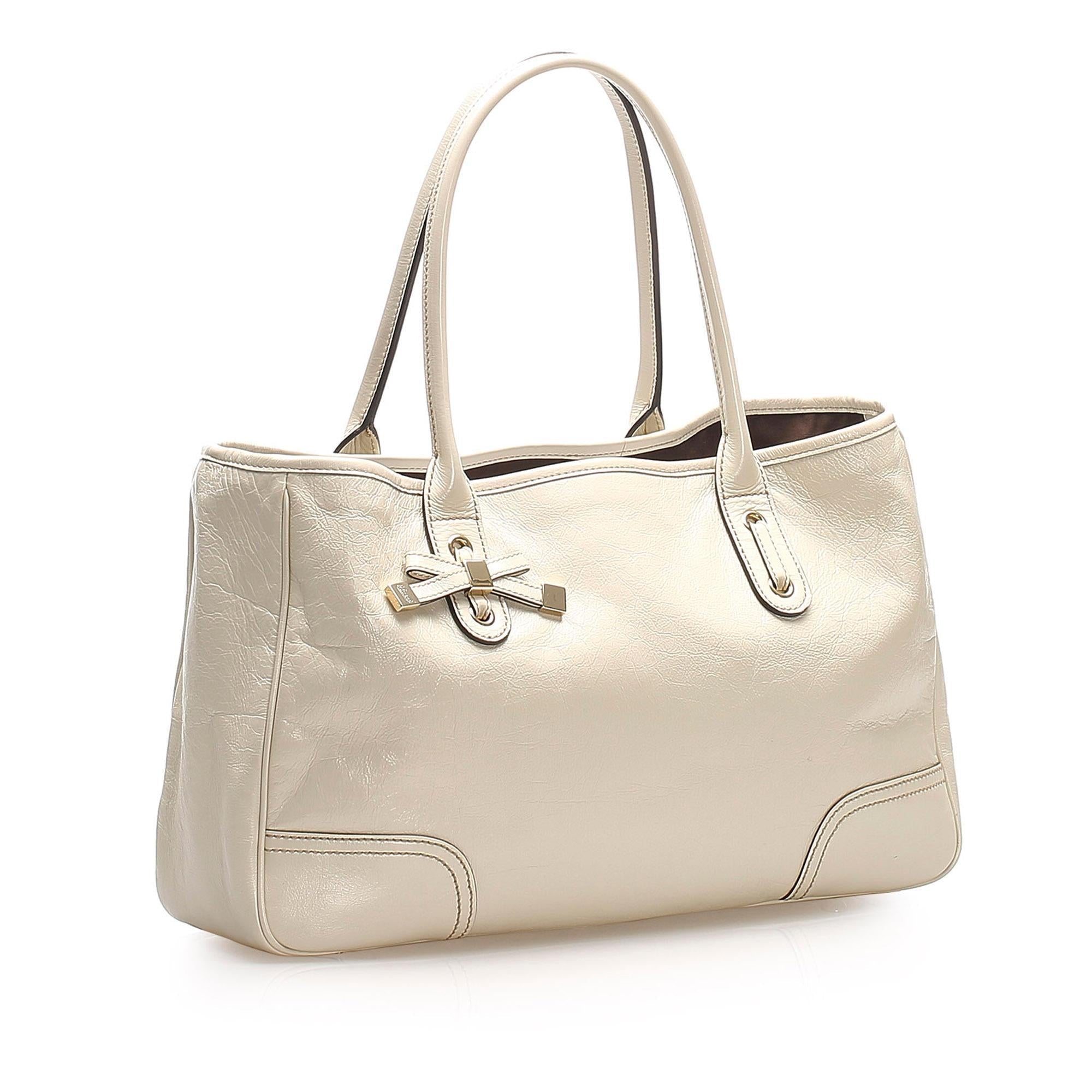 Gucci Princy Leather Tote Bag SHG15359