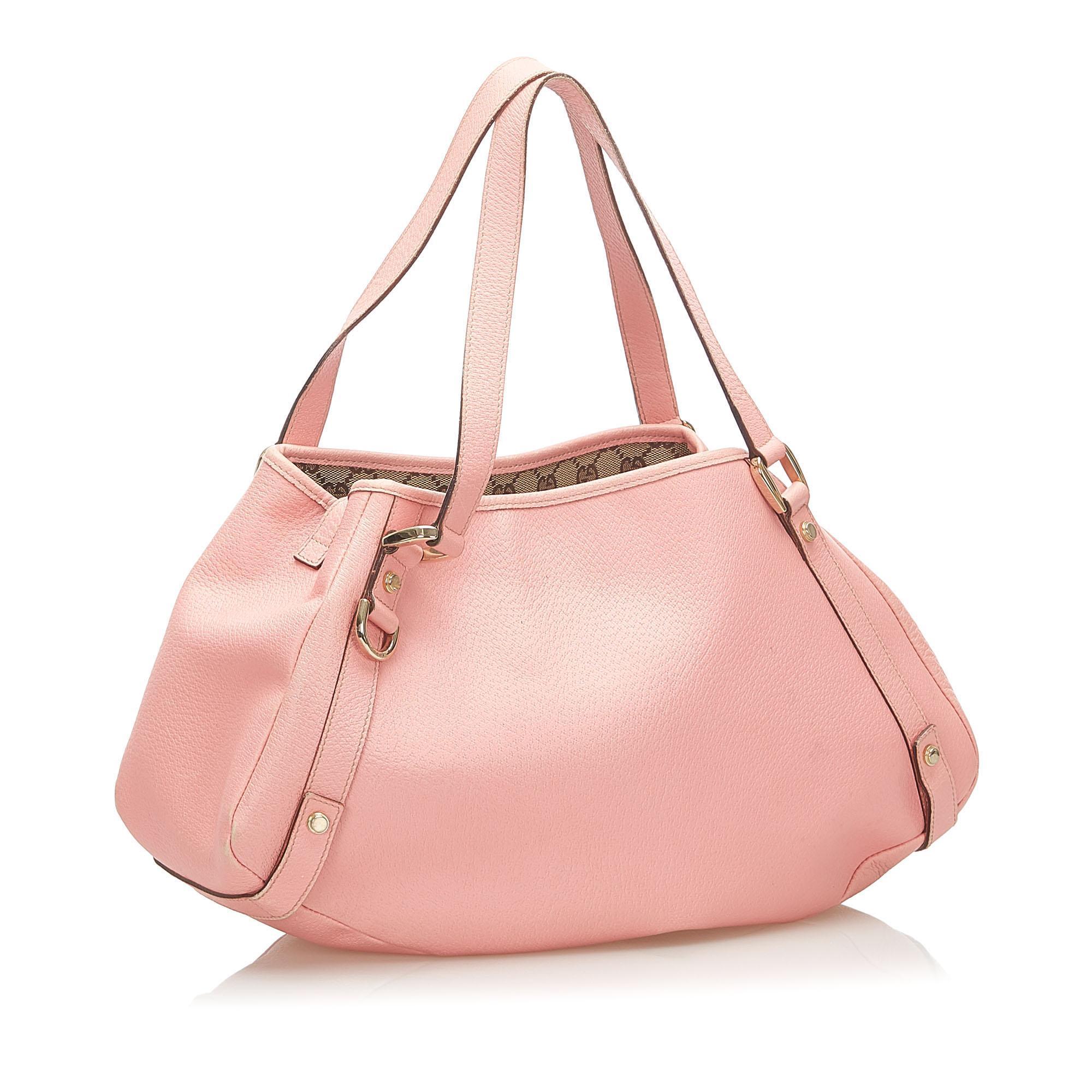 Gucci Pelham Leather Tote Bag SHG17791