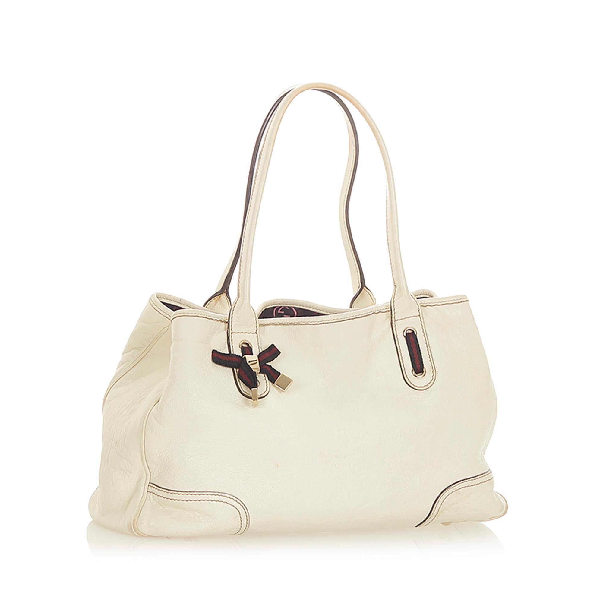Gucci Princy Leather Tote Bag SHG19695