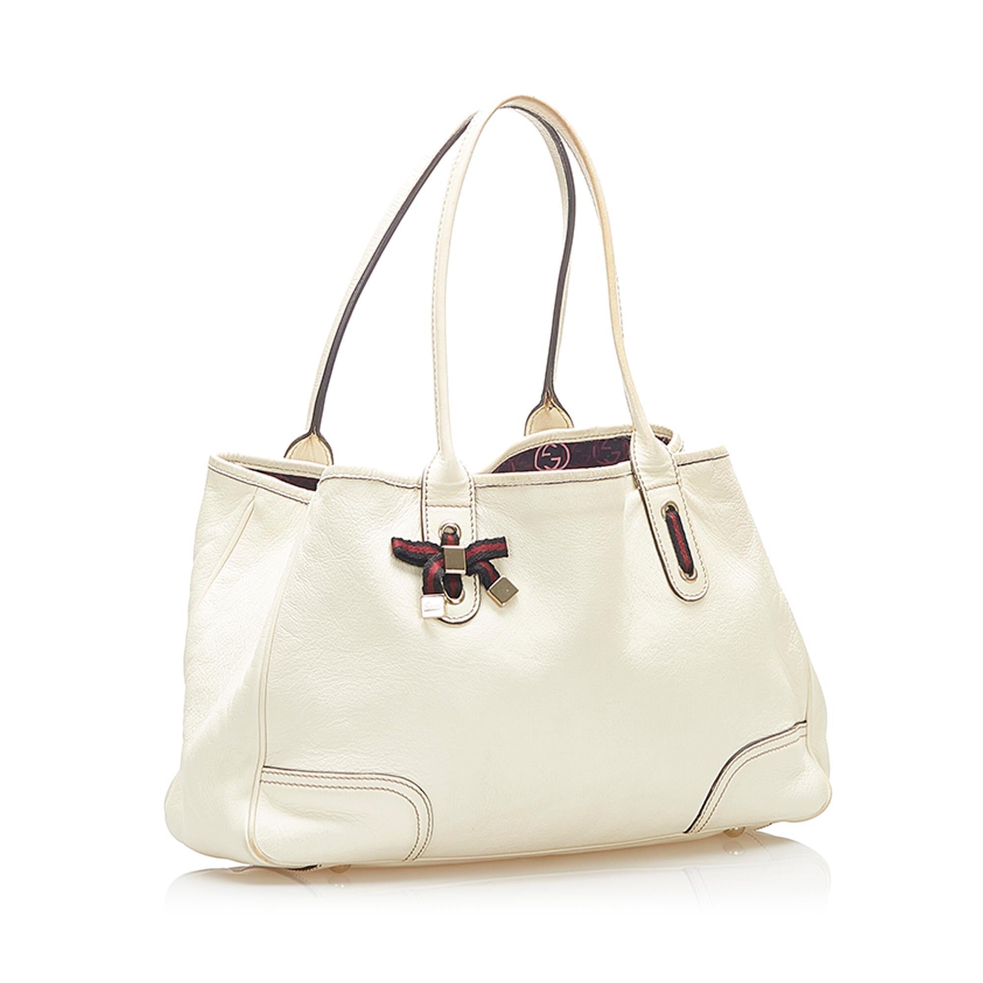 Gucci Princy Leather Tote Bag SHG17830
