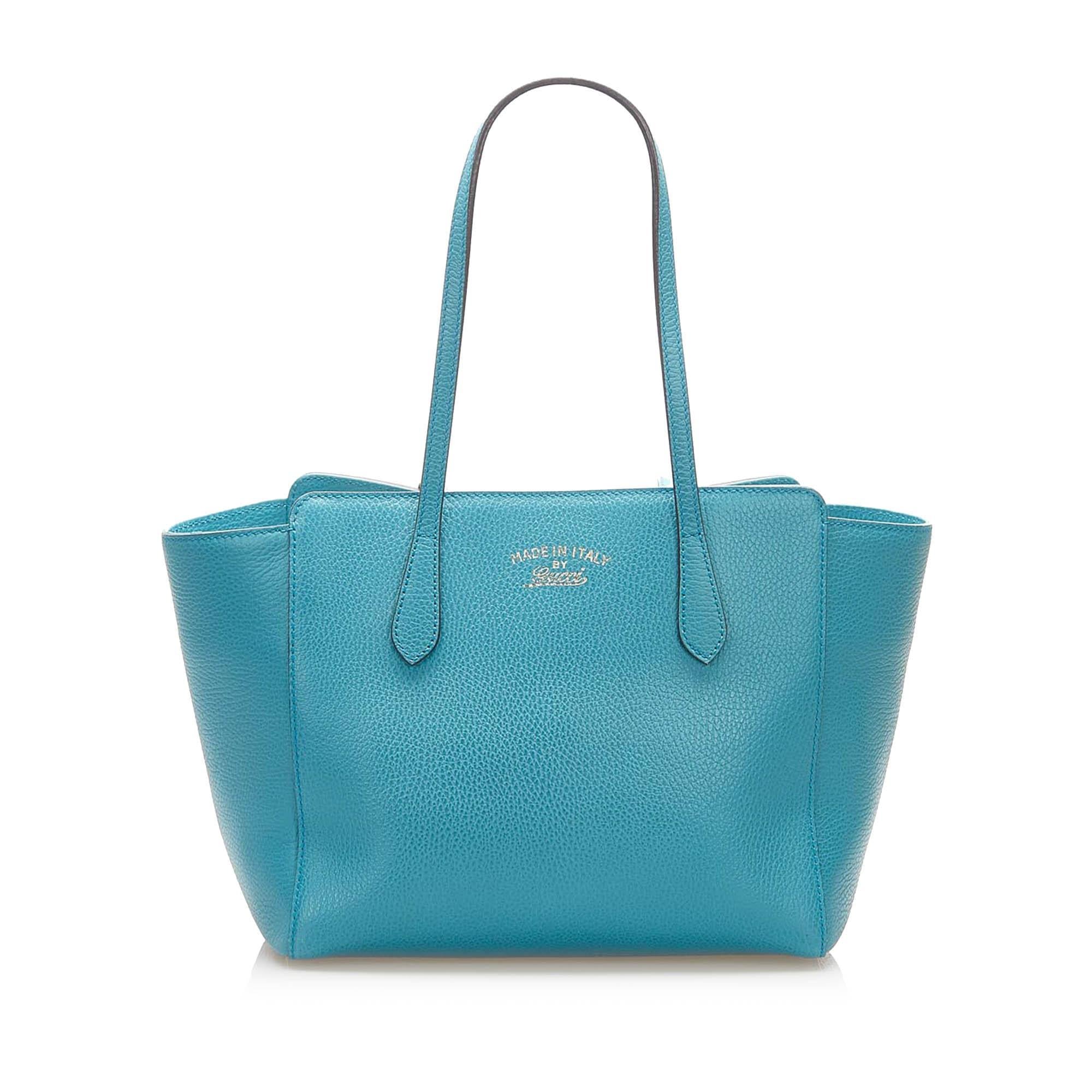 Gucci Swing Leather Tote Bag SHG16842
