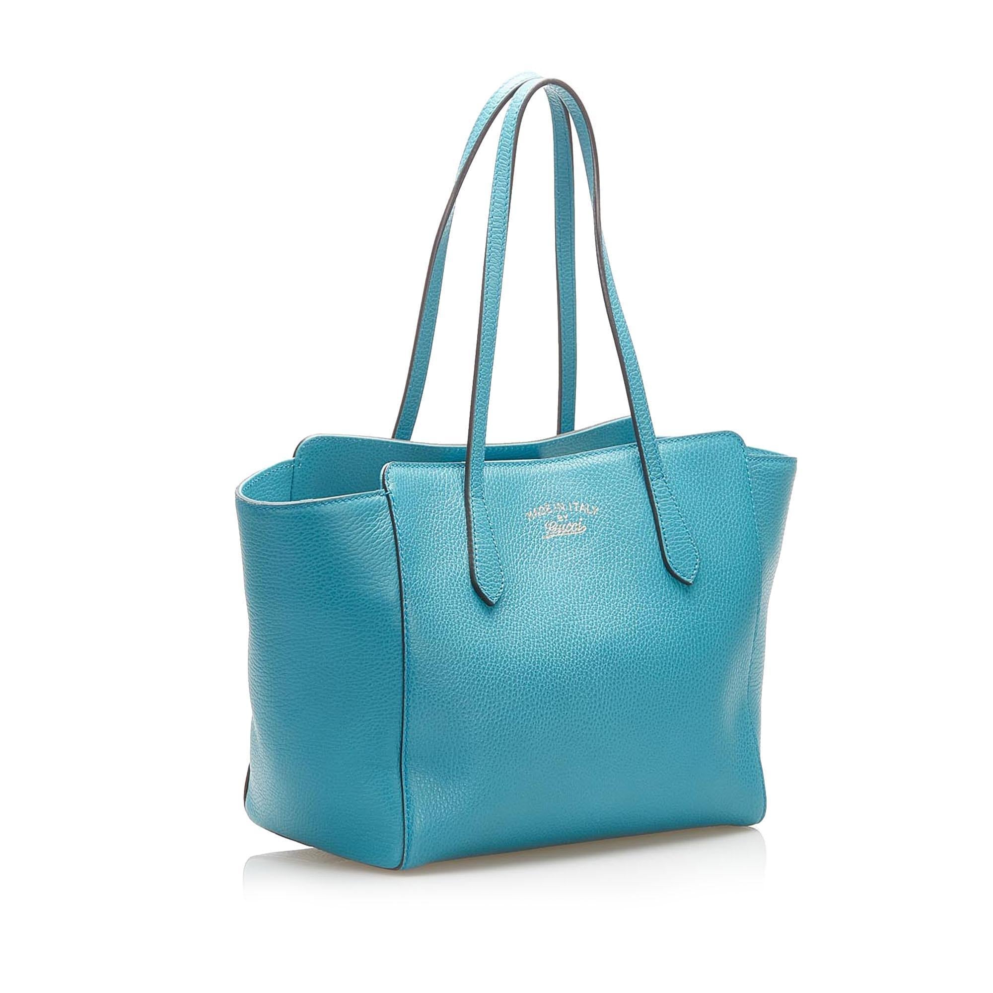 Gucci Swing Leather Tote Bag SHG16842