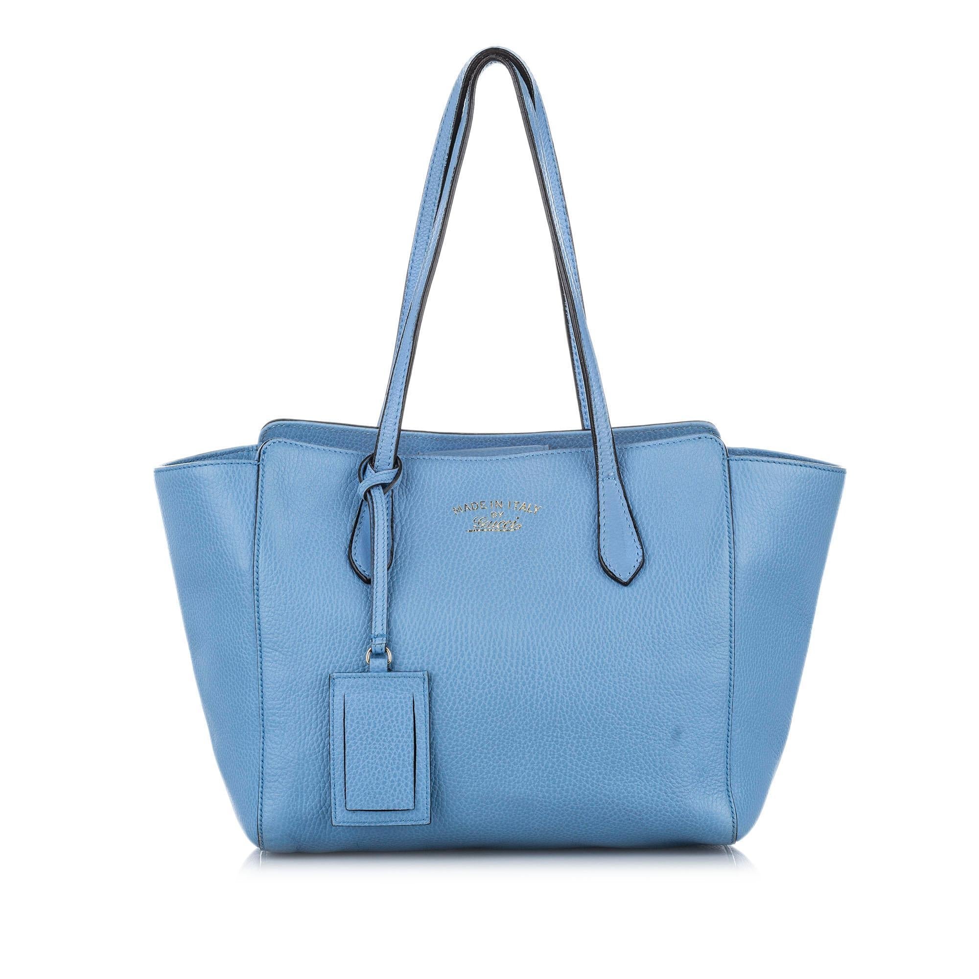 Gucci Swing Leather Tote Bag SHG17480