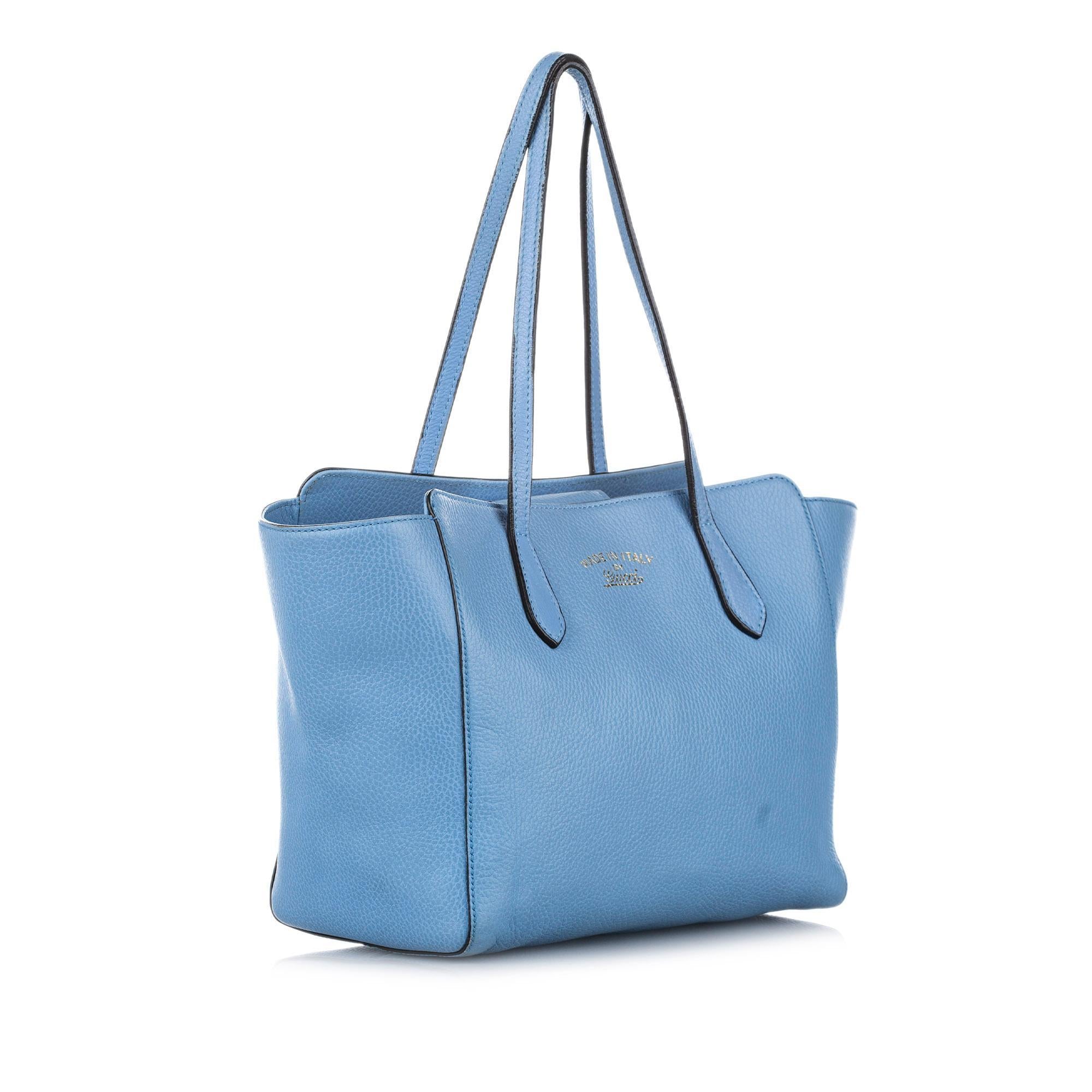 Gucci Swing Leather Tote Bag SHG17480