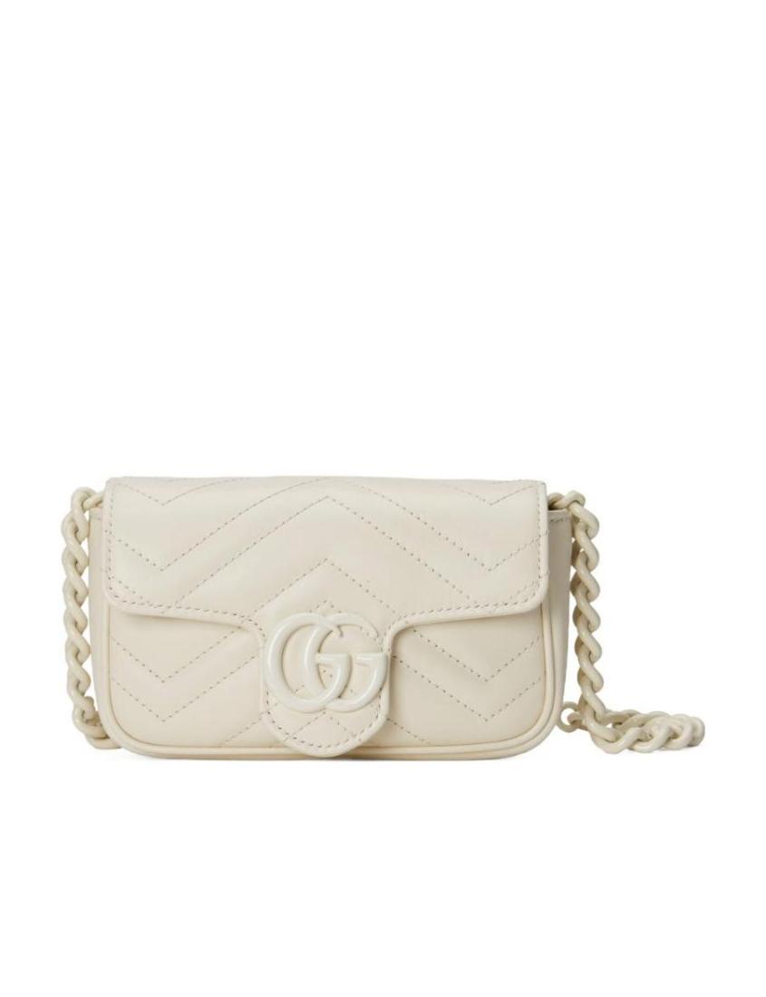 Gucci GG Marmont Belt Bag White