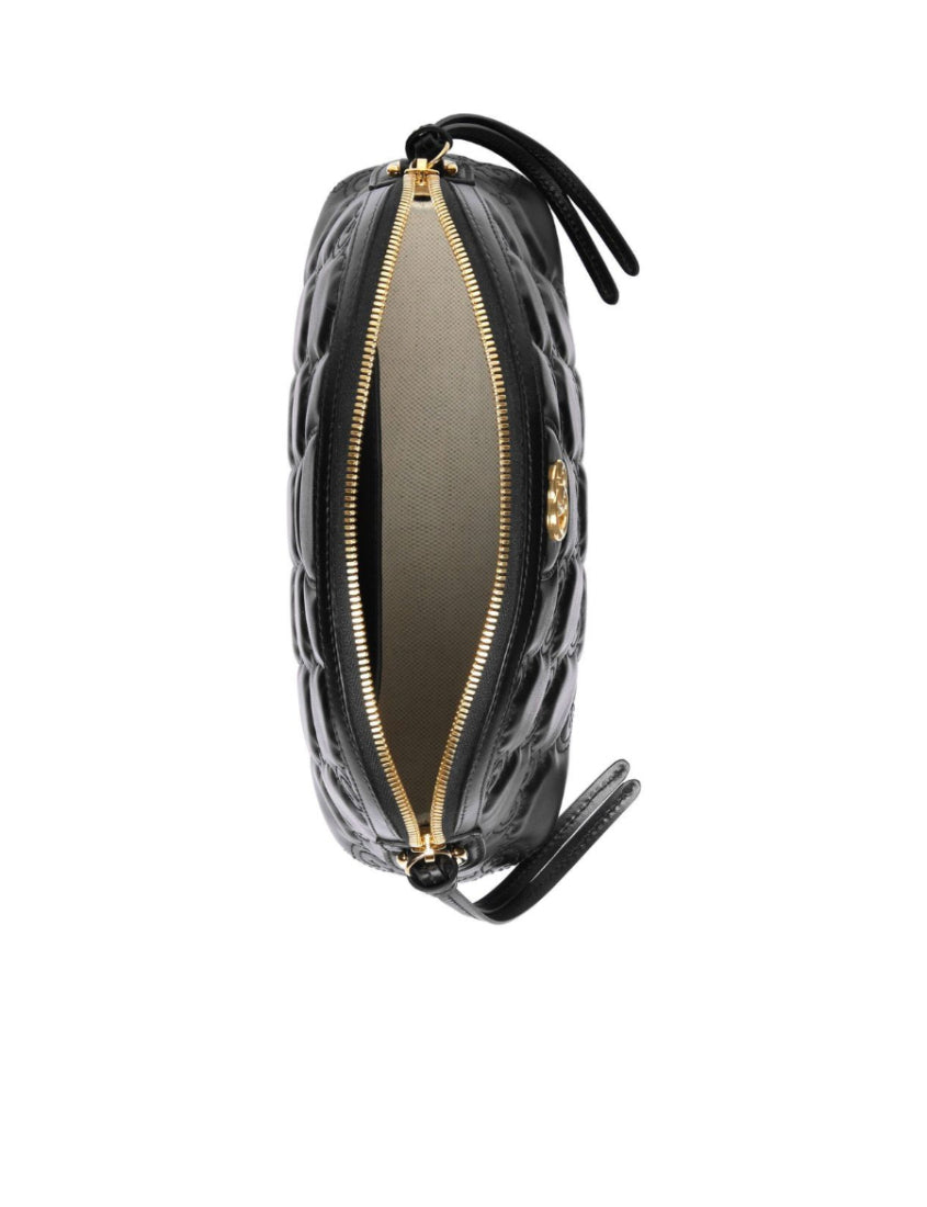 Gucci Dome Chain Zip Shoulder Bag GG Matelasse Leather