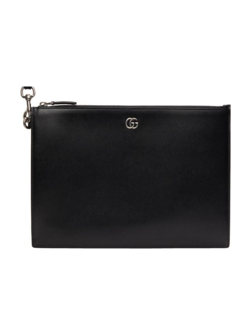 Gucci GG Marmont Pouch Leather Black