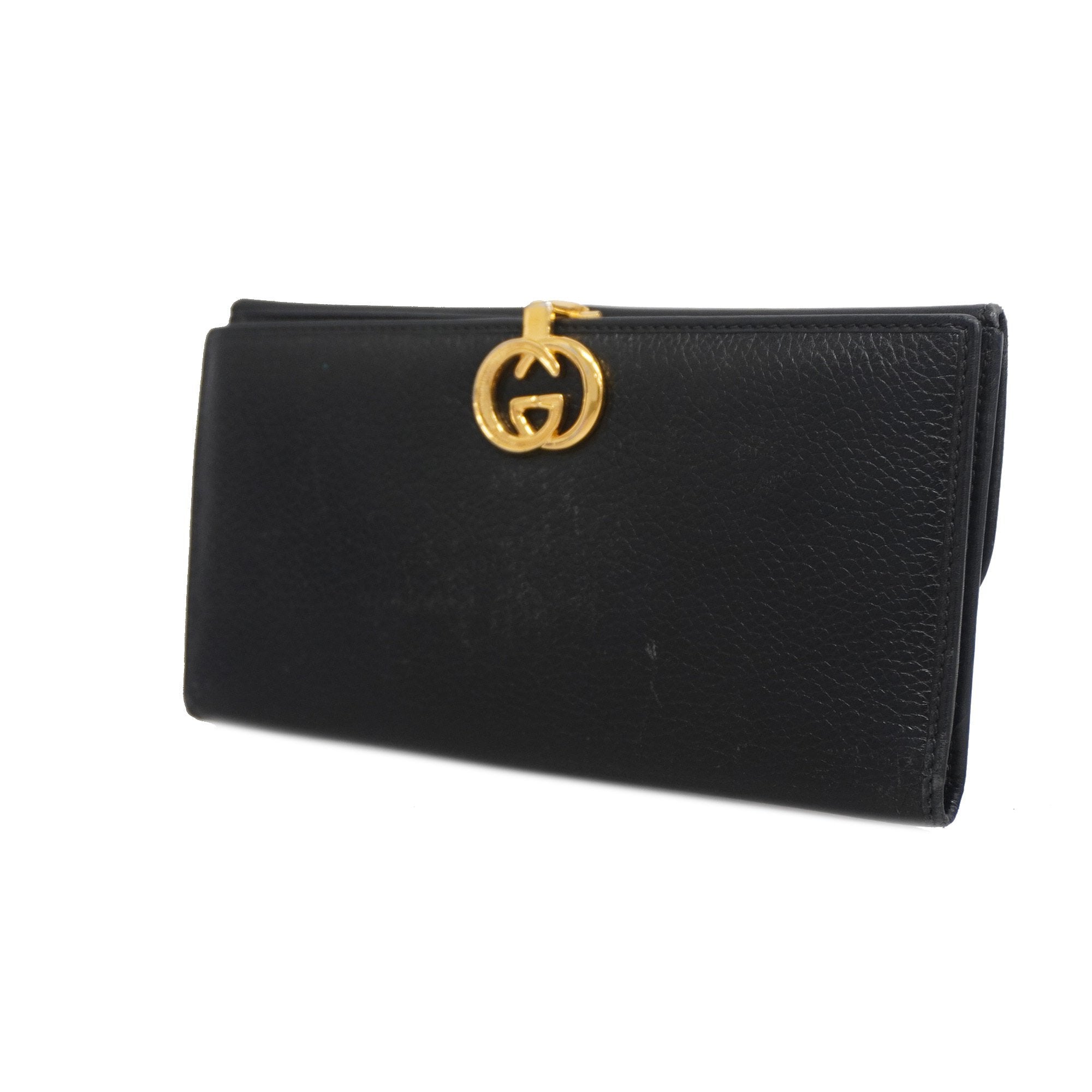 Gucci Bifold Long Wallet Silver Hardware 035 922 0905