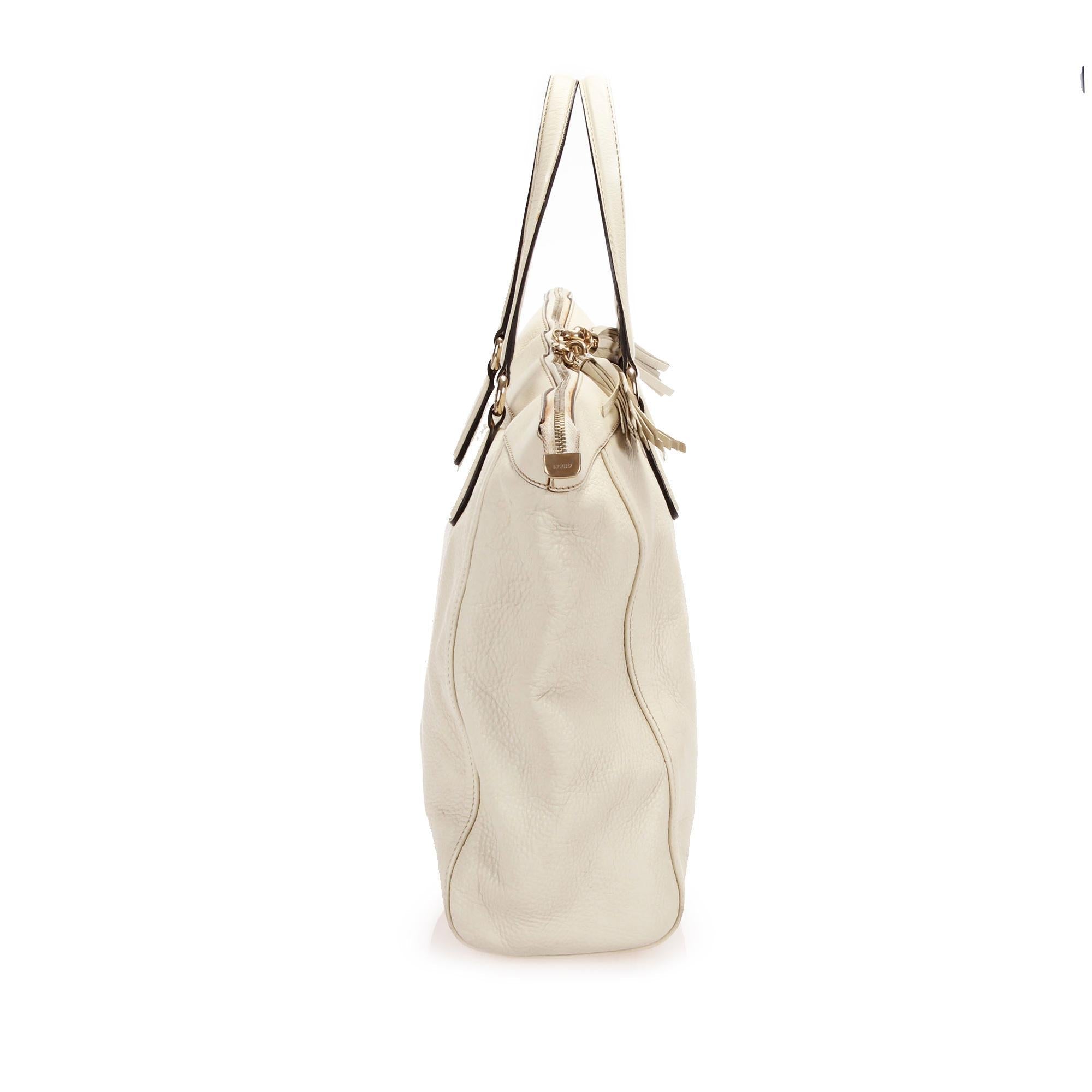 Gucci Leather Soho Working Tote SHG12481