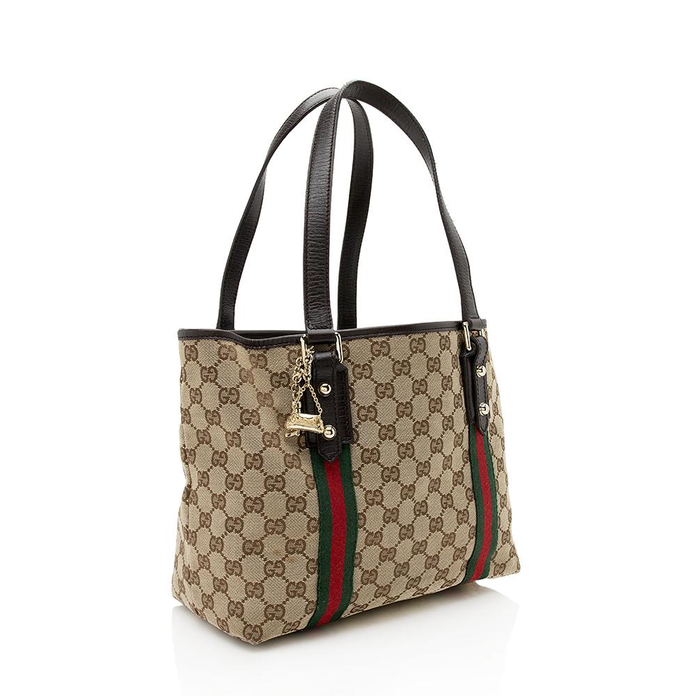 Gucci GG Canvas Jolicoeur Medium Tote SHF12560