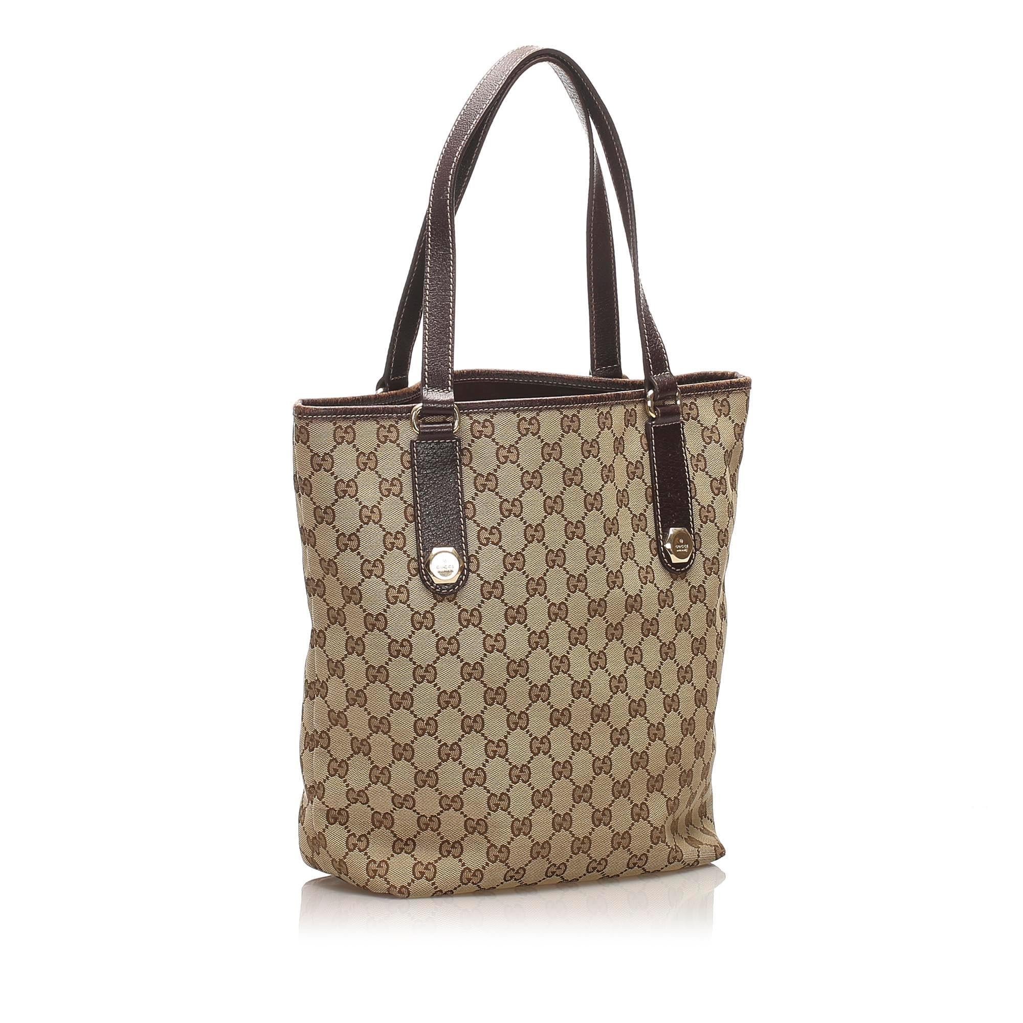 Gucci GG Canvas Tote Bag SHG12436