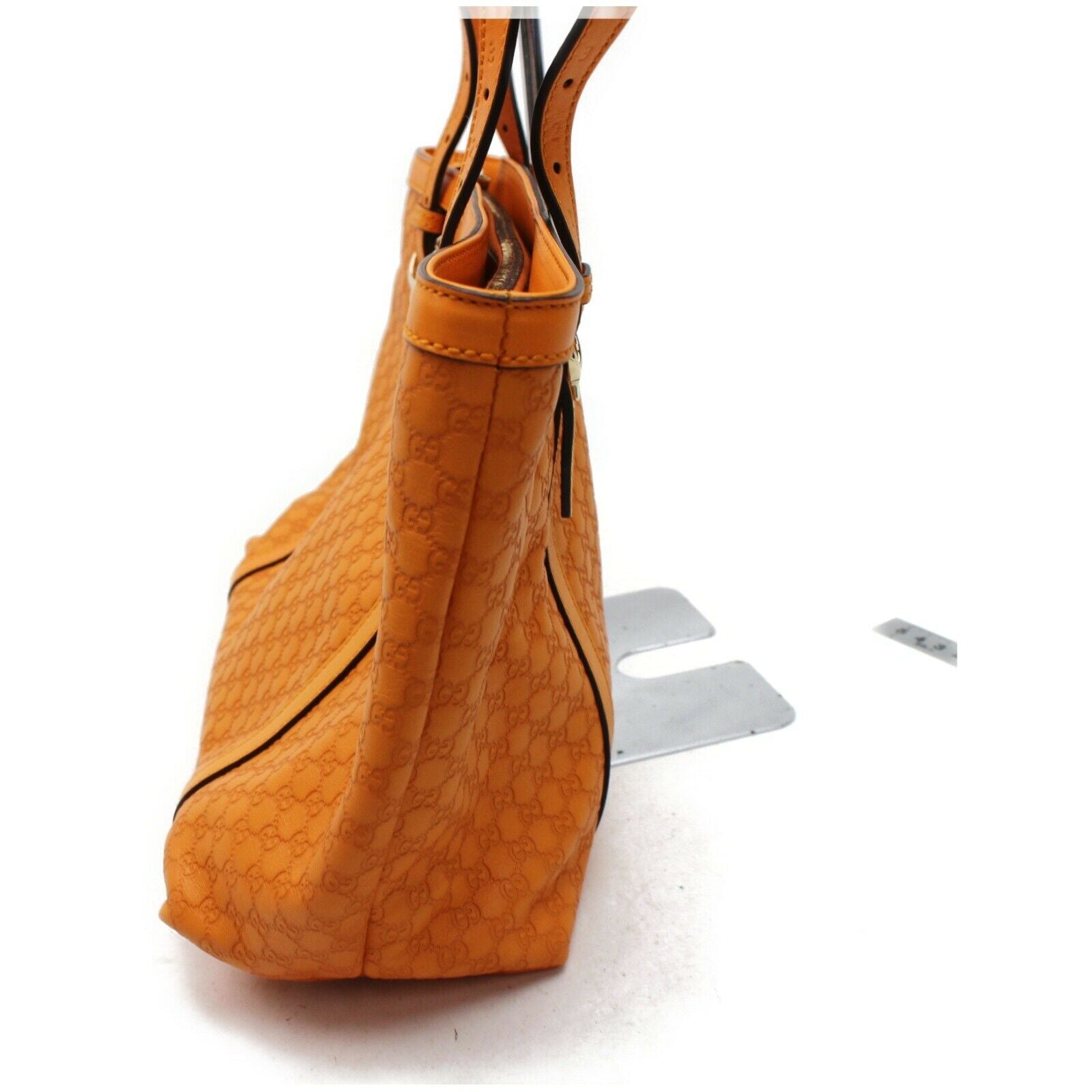 Brand Inspired Gucci Tote Bag Micro Gucci Oranges Leather SHC710811