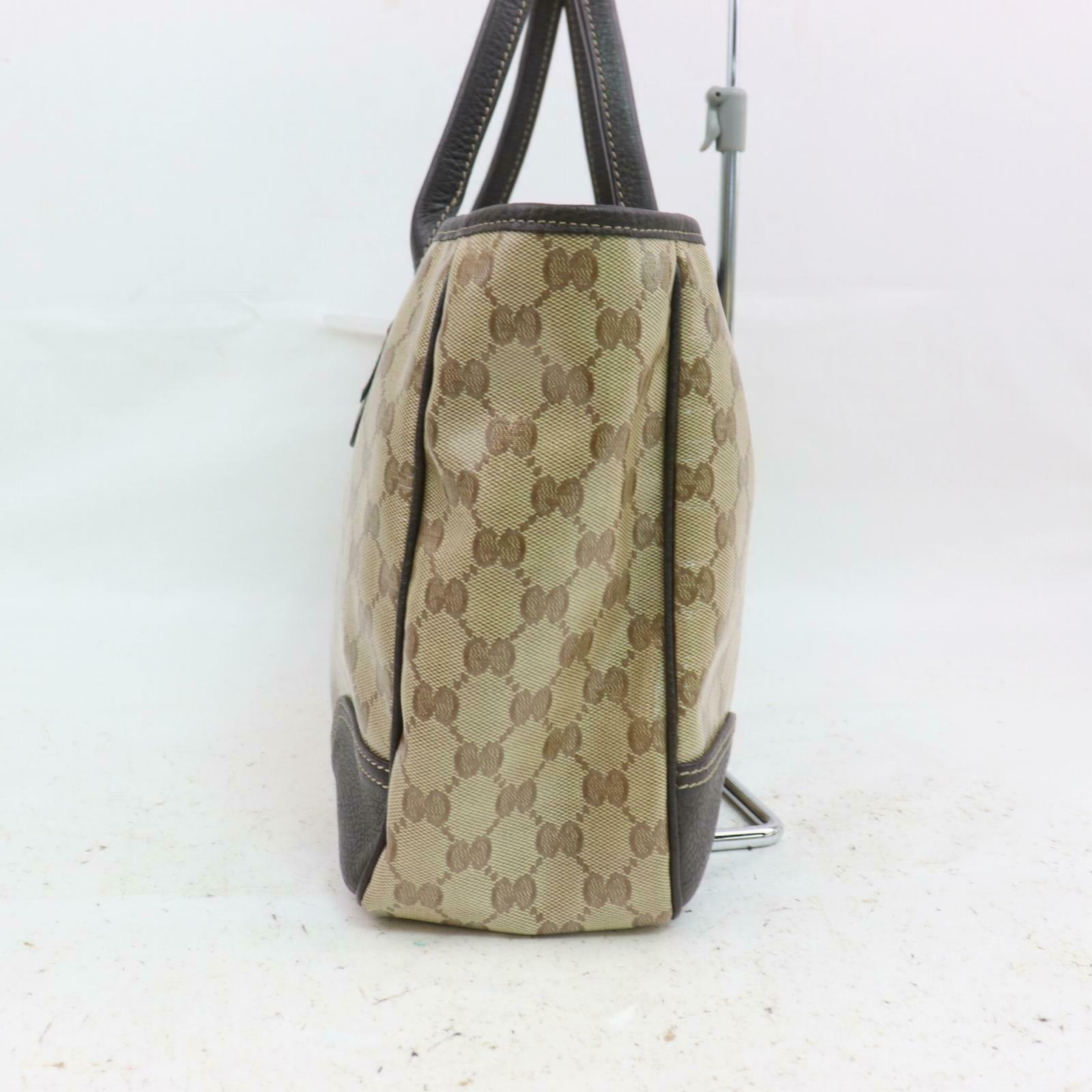Brand Inspired Gucci Tote Bag Light Brown PVC SHC710356