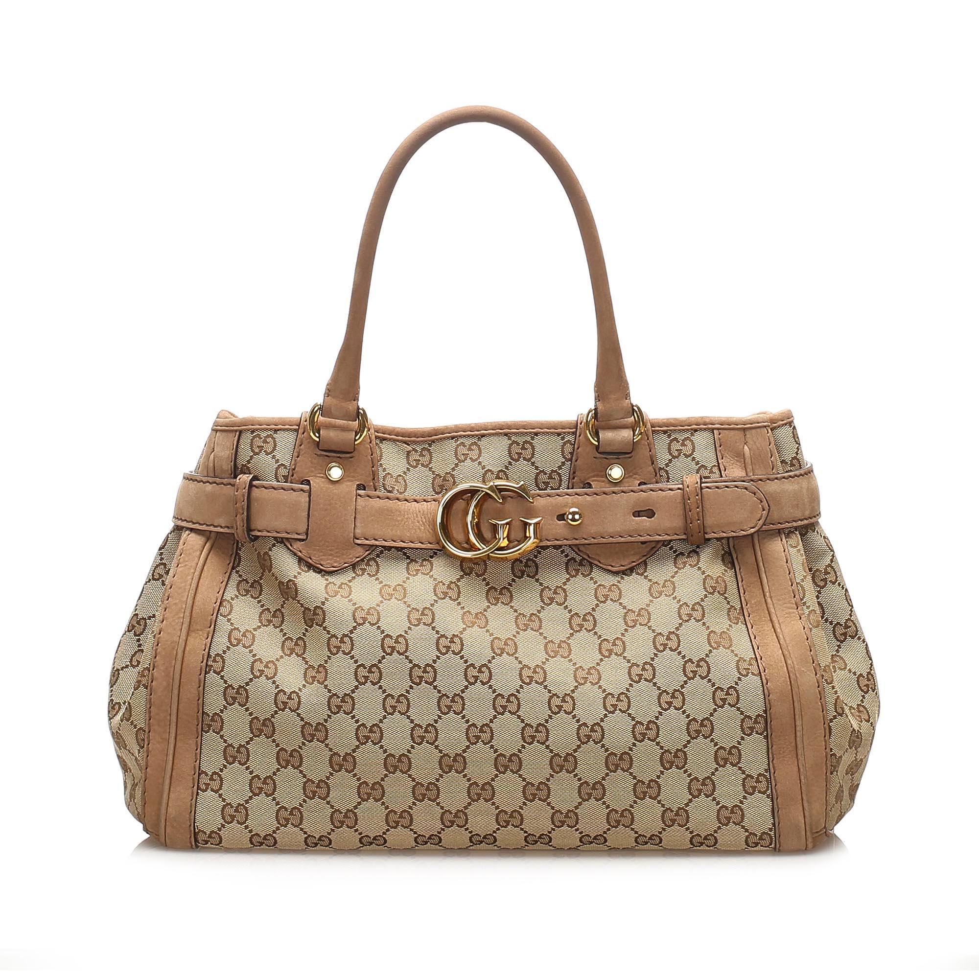 Gucci GG Canvas Running Tote Bag SHG11864