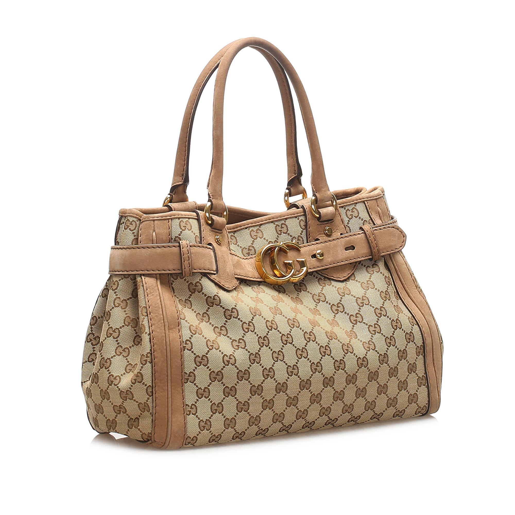 Gucci GG Canvas Running Tote Bag SHG11864