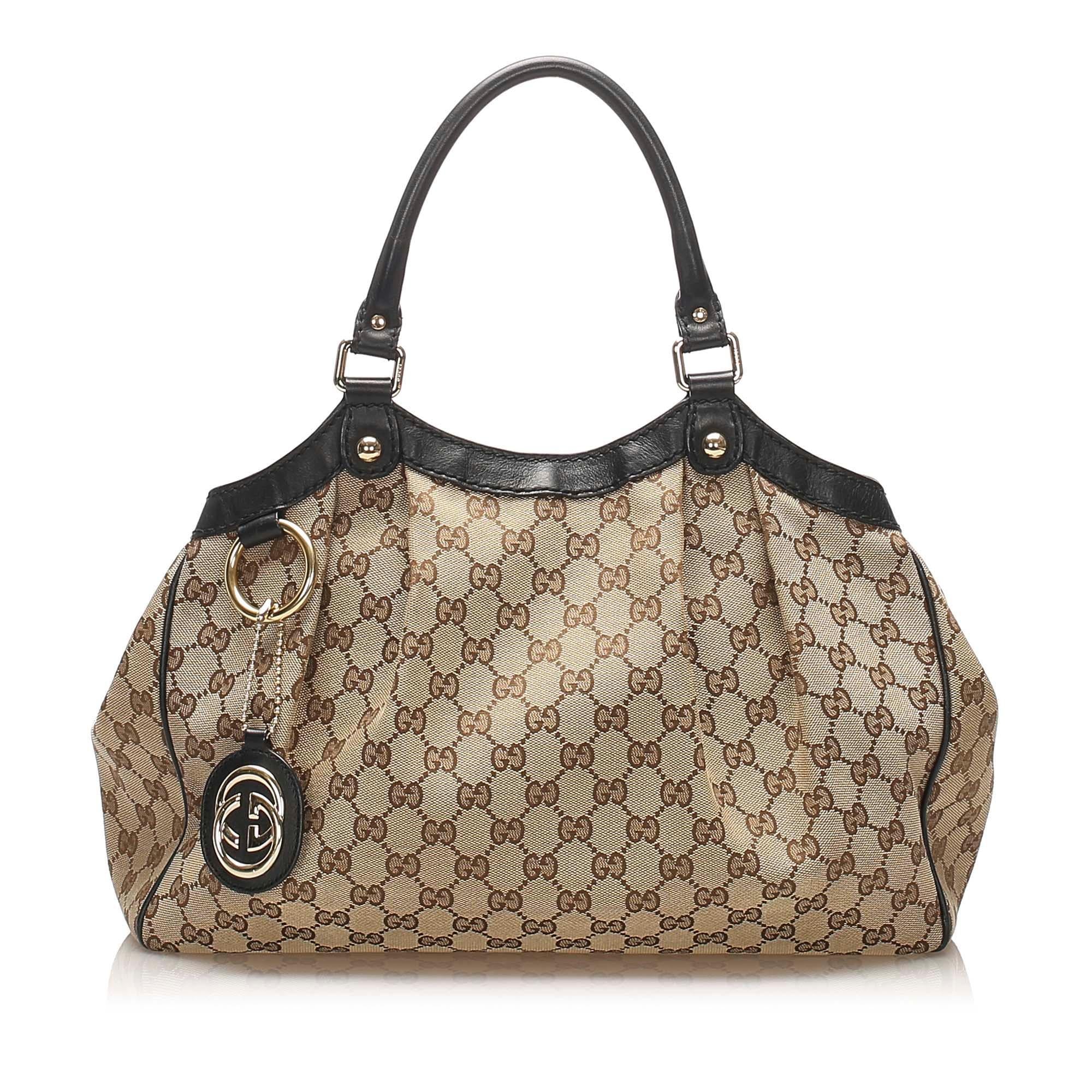 Gucci GG Canvas Sukey Tote Bag SHG11955