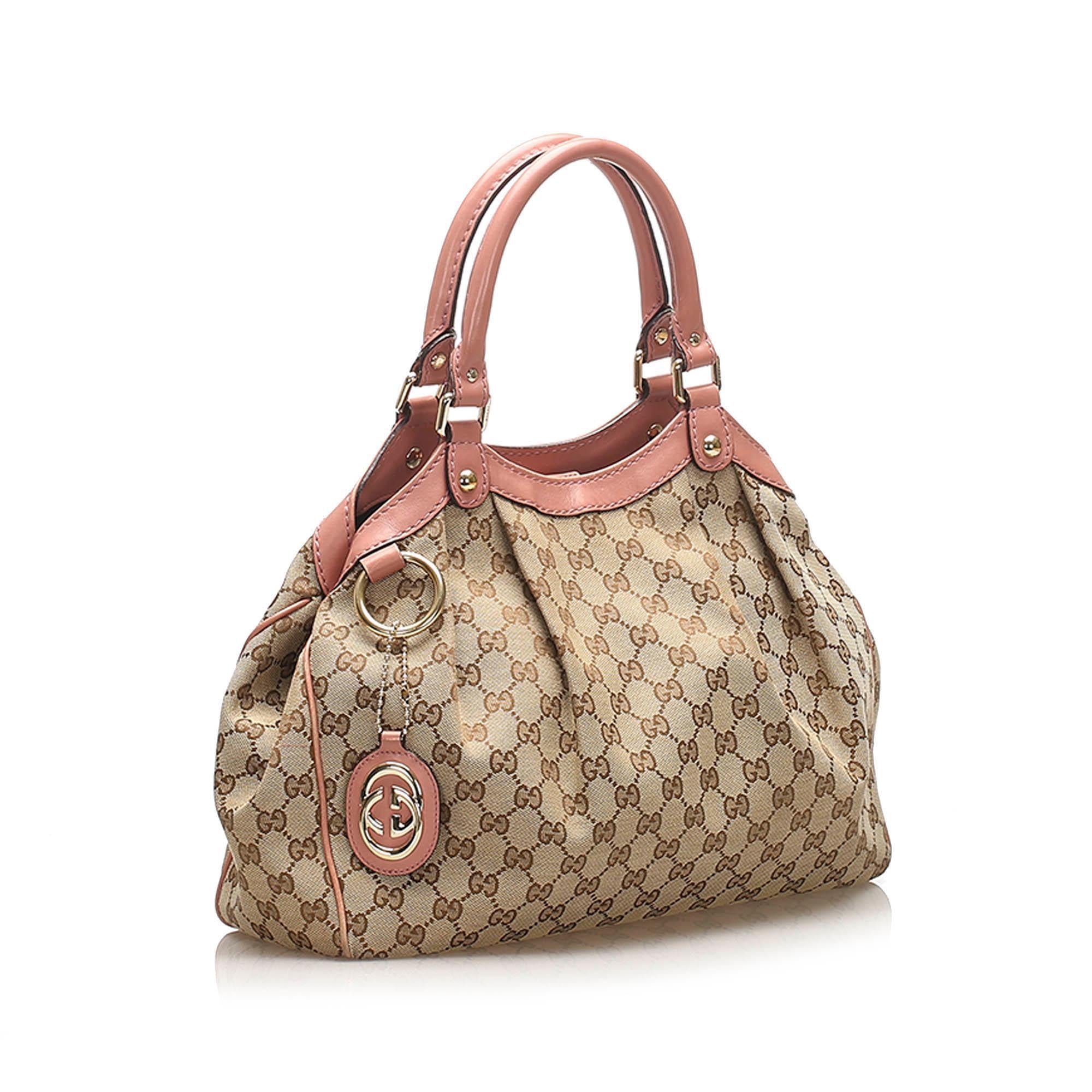 Gucci GG Canvas Sukey Tote Bag SHG11868