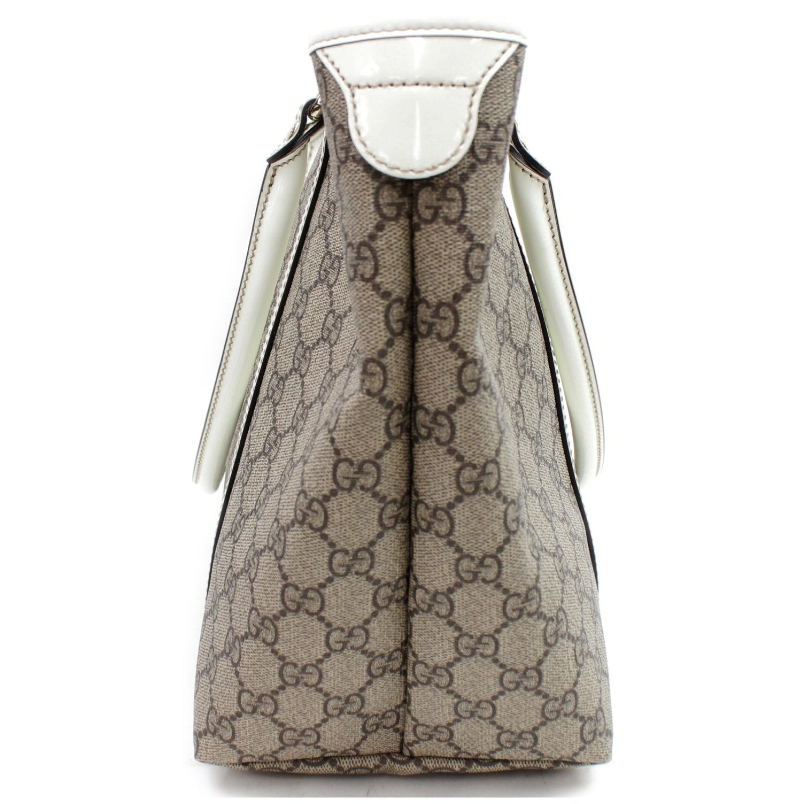 Gucci Tote Bag Gg Supreme Brown PVC SHC117054