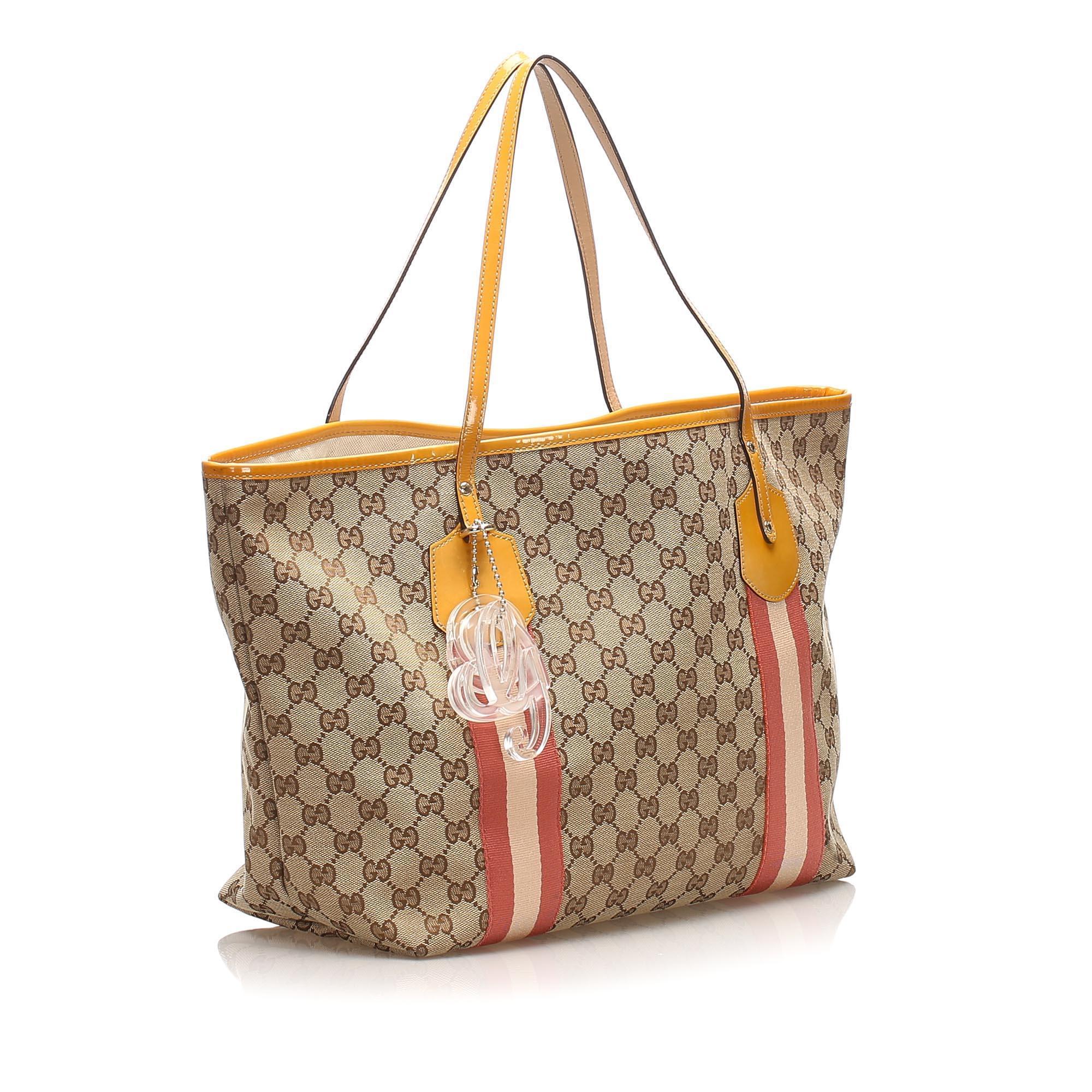 Gucci GG Canvas Tote Bag SHG11423