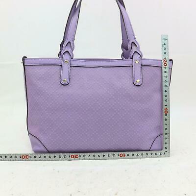Gucci Tote Bag Diamante Purple PVC SHC115970