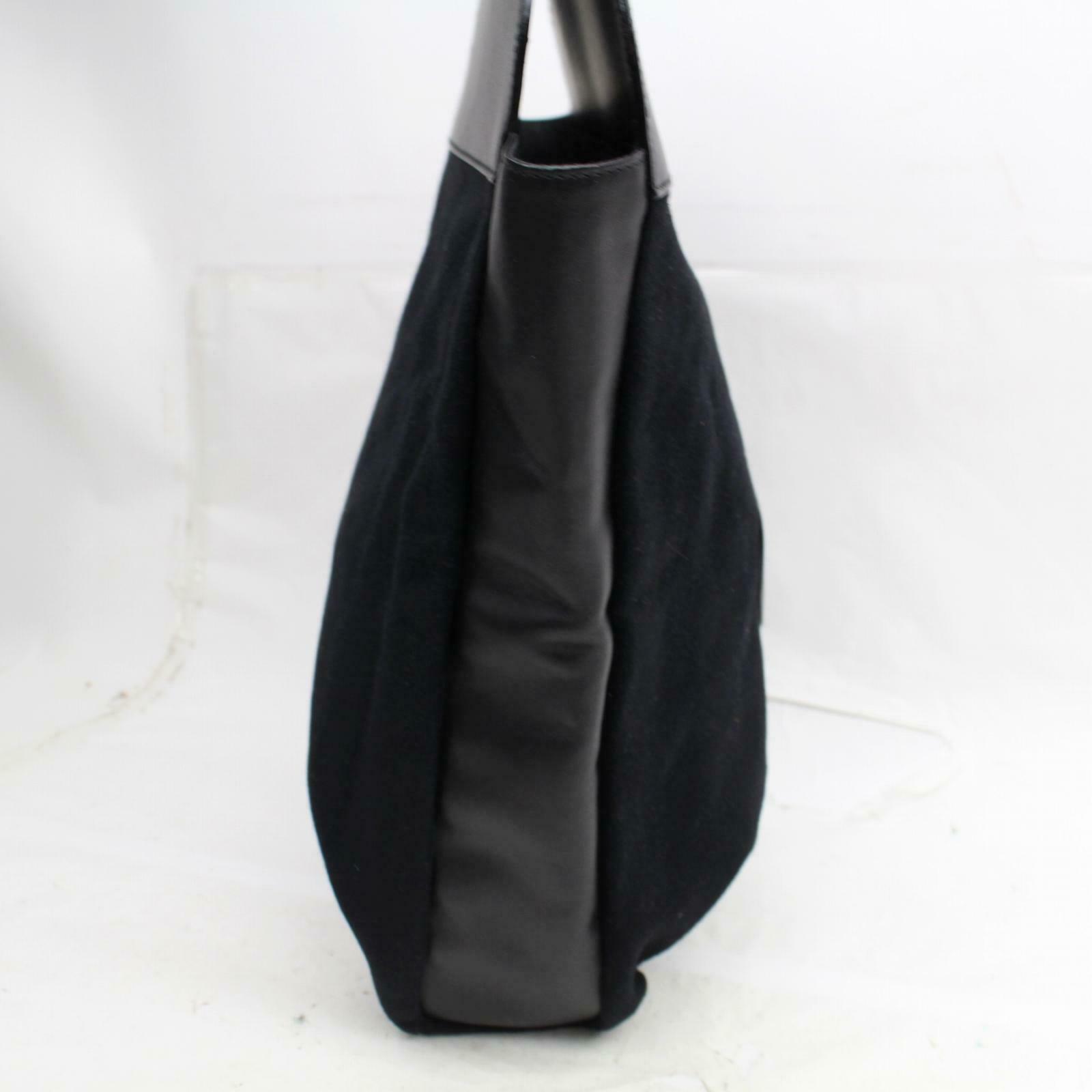 Brand Inspired Gucci Tote Bag Black Leather SHC114638