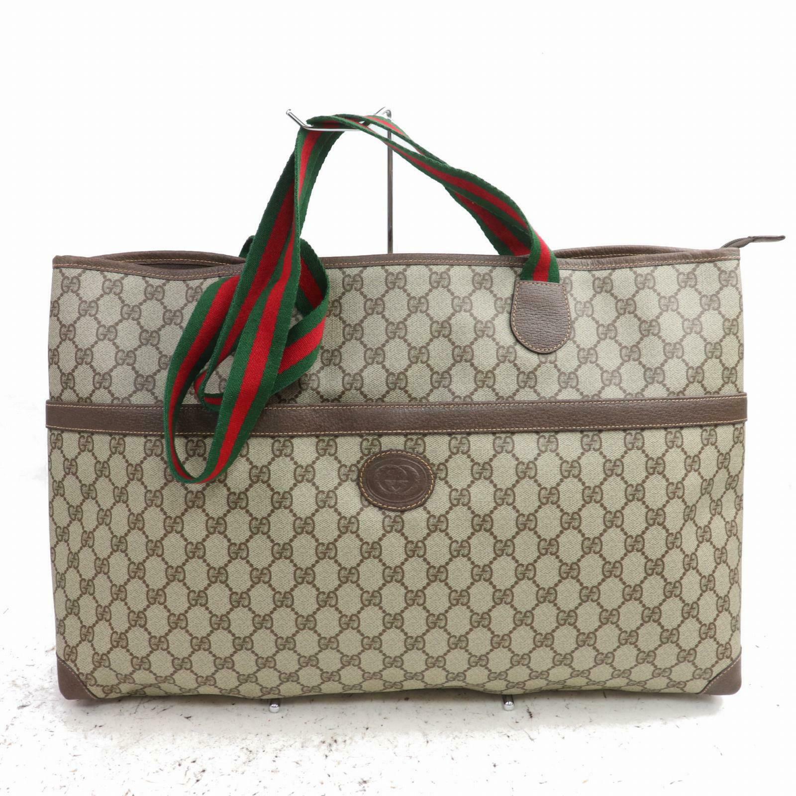 Gucci Tote Bag Beige PVC SHC114532