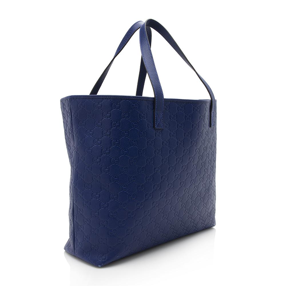 Gucci Guccissima Leather Large Tote SHF12359