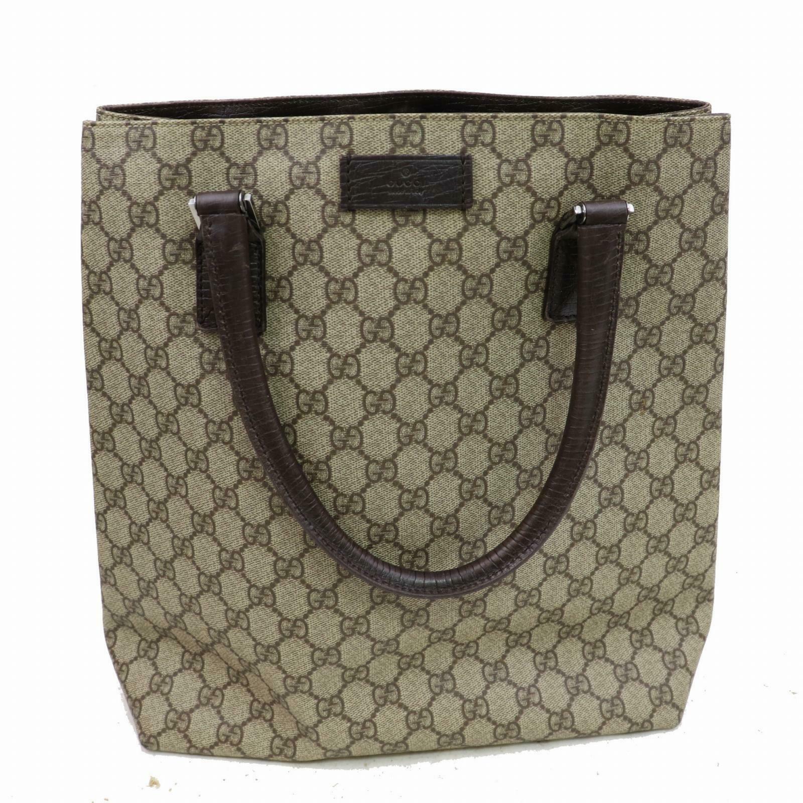Gucci Tote Bag Beige PVC SHC114352