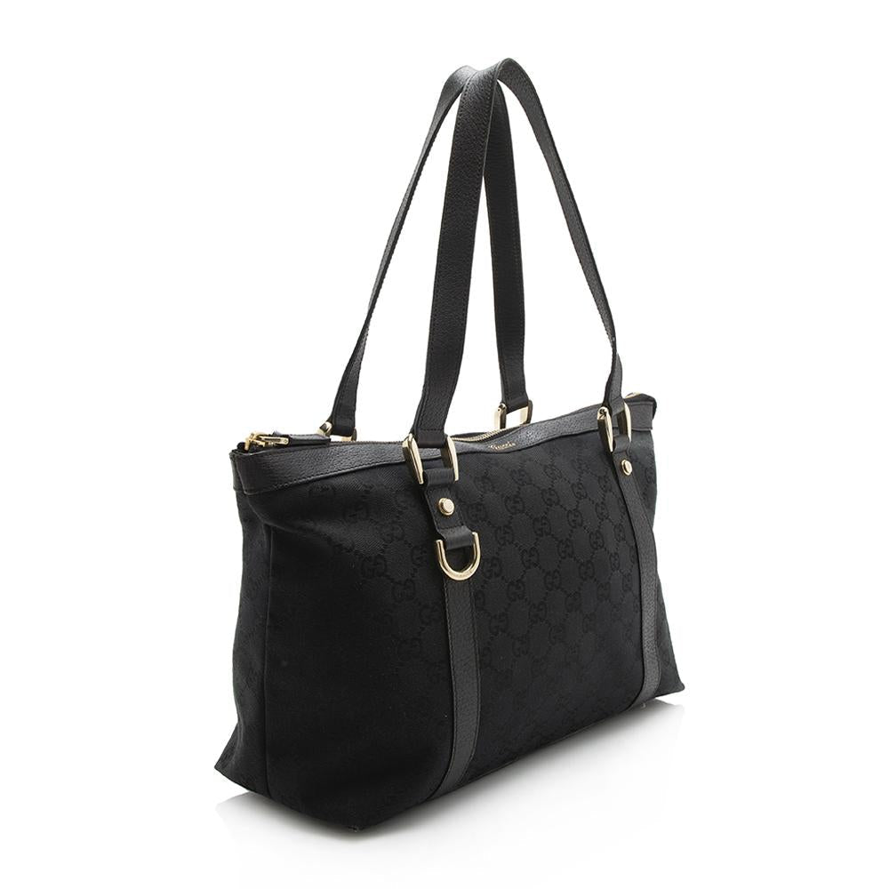Gucci GG Canvas Abbey Medium Tote SHF12093