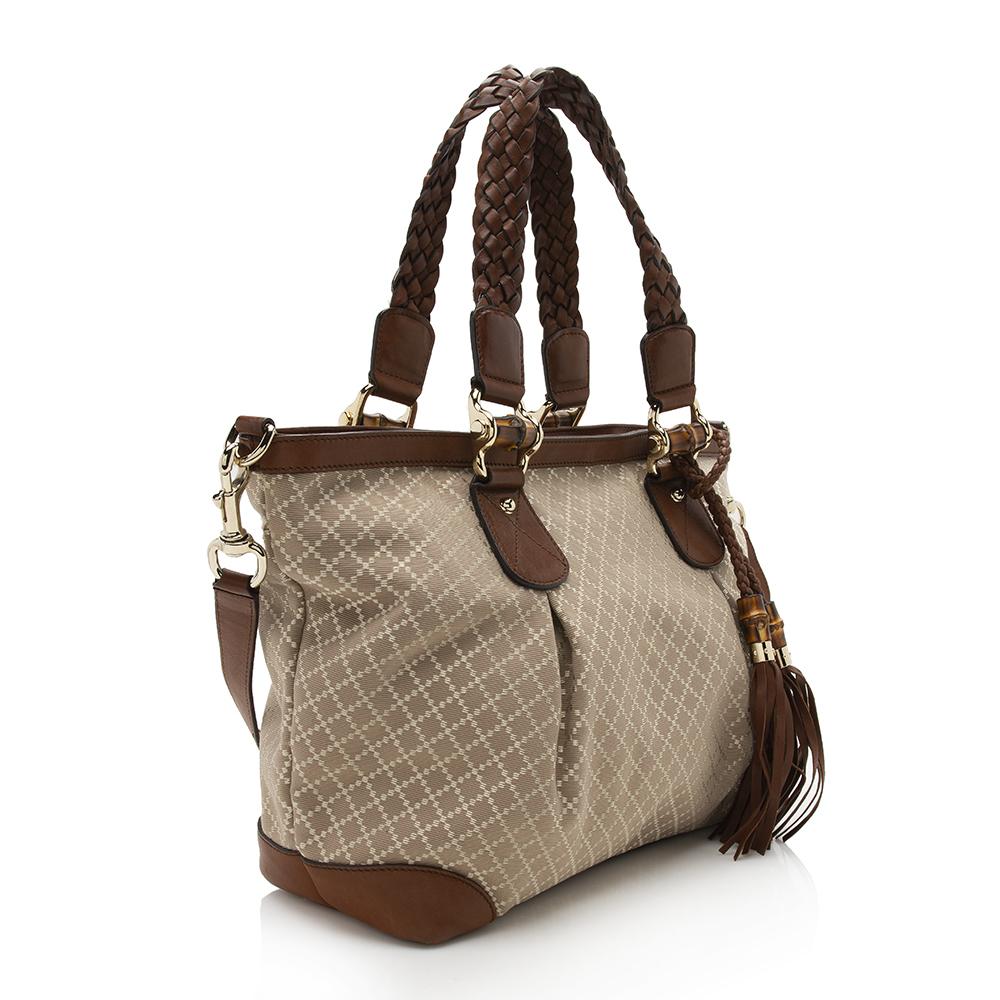 Gucci Diamante Canvas Eva Large Tote SHF12204