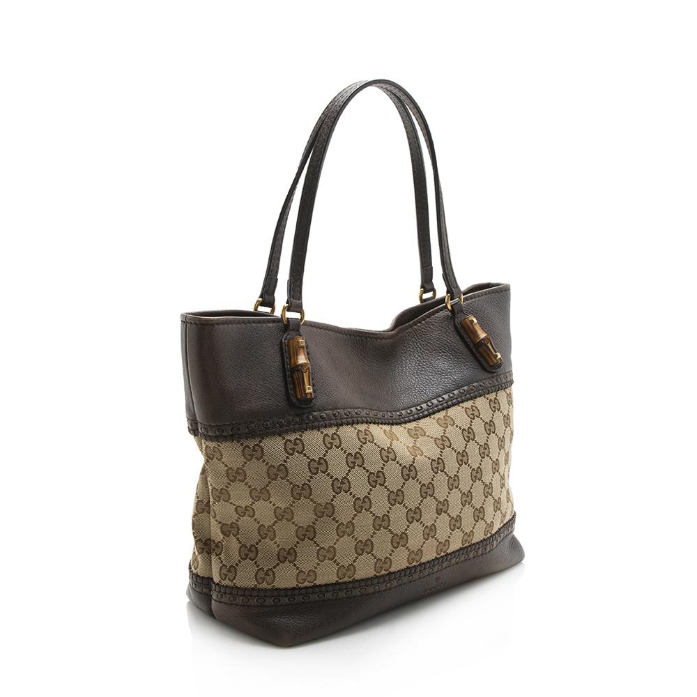 Gucci GG Canvas Laidback Crafty Medium Tote SHF12077