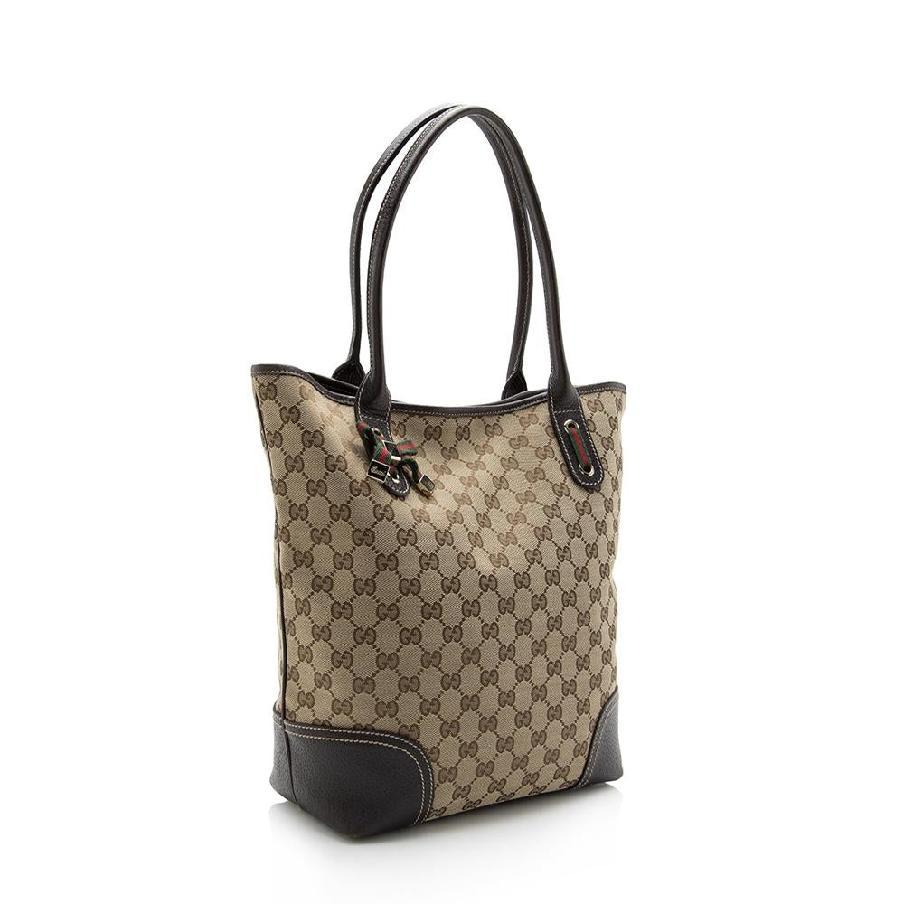 Gucci GG Canvas Tall Princy Medium Tote SHF13826