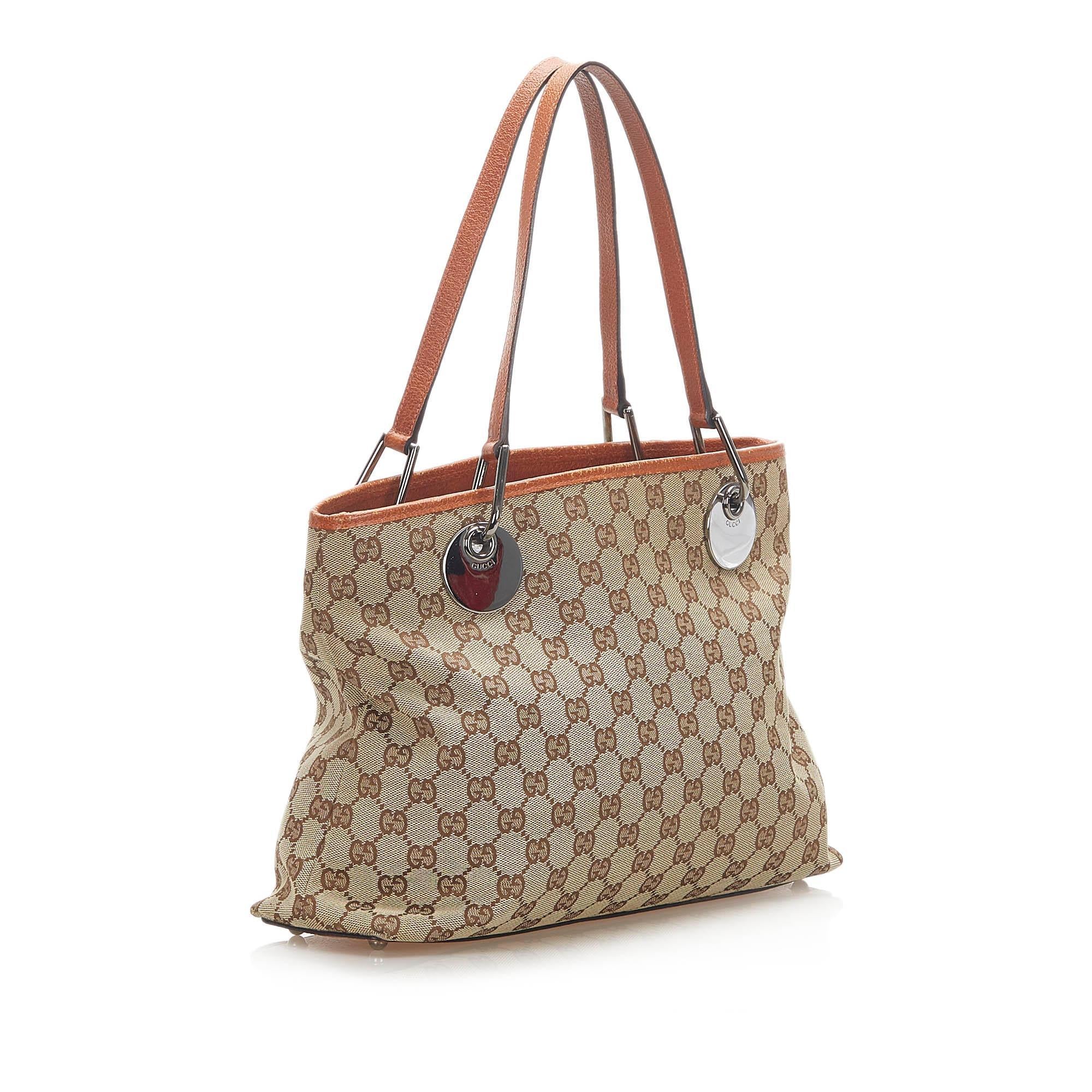 Gucci GG Canvas Eclipse Tote Bag SHG17739