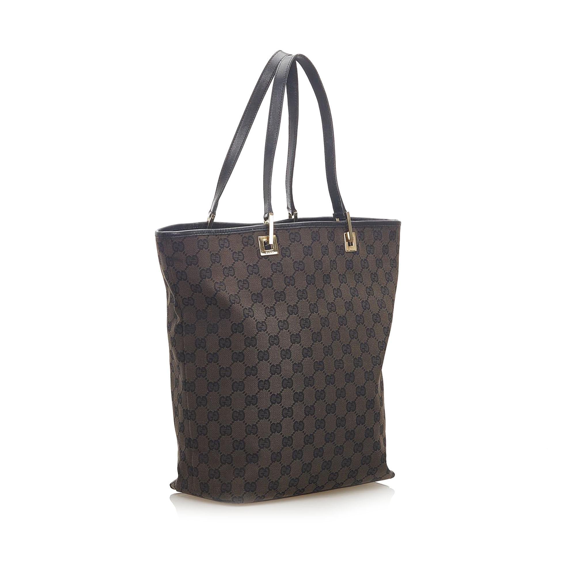 Gucci GG Canvas Tote Bag SHG18084