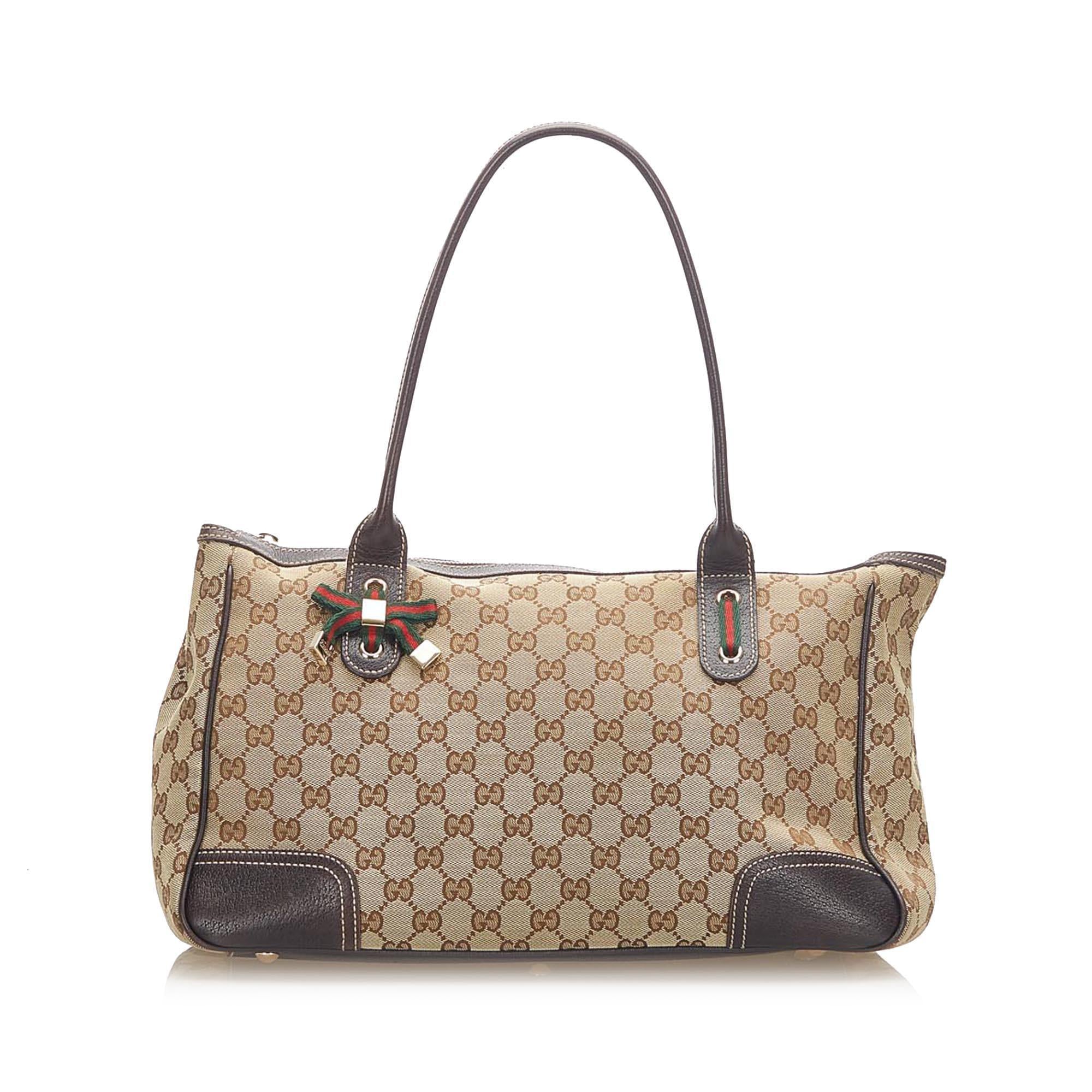 Gucci GG Canvas Princy Tote Bag SHG18207