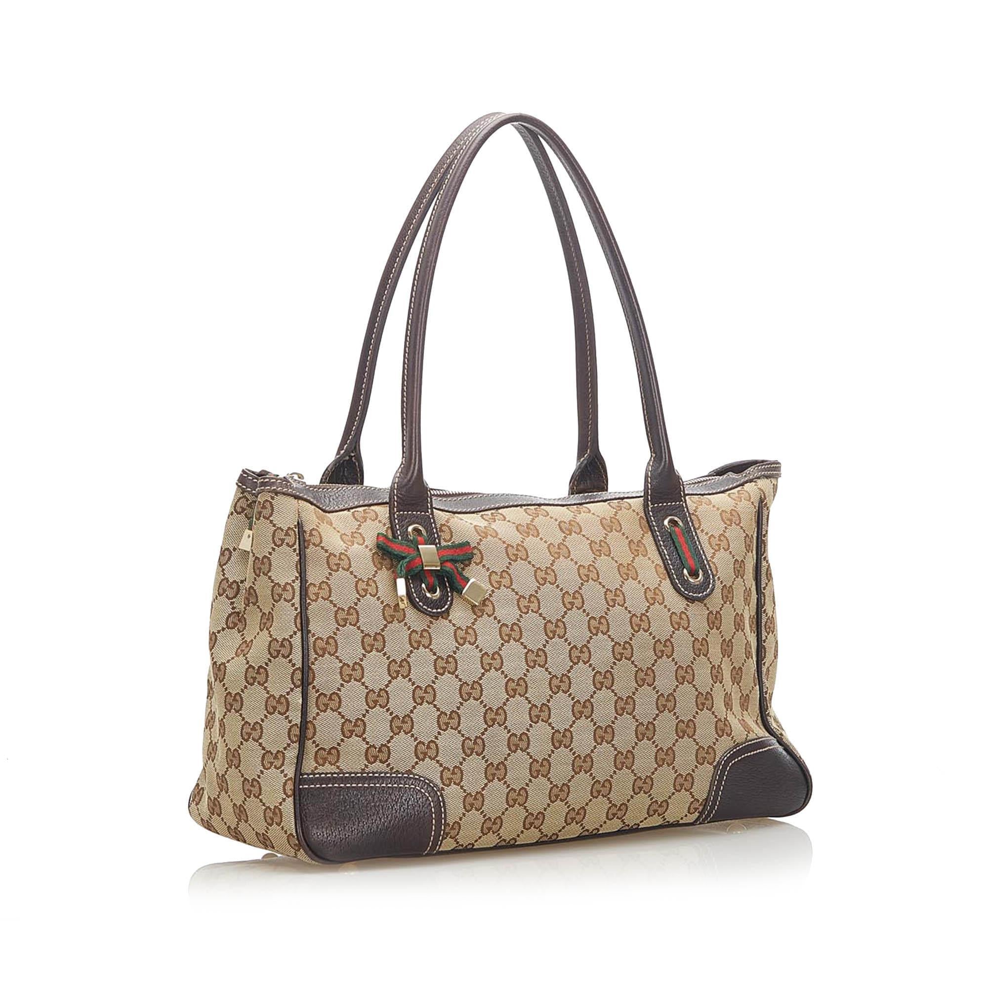 Gucci GG Canvas Princy Tote Bag SHG18207
